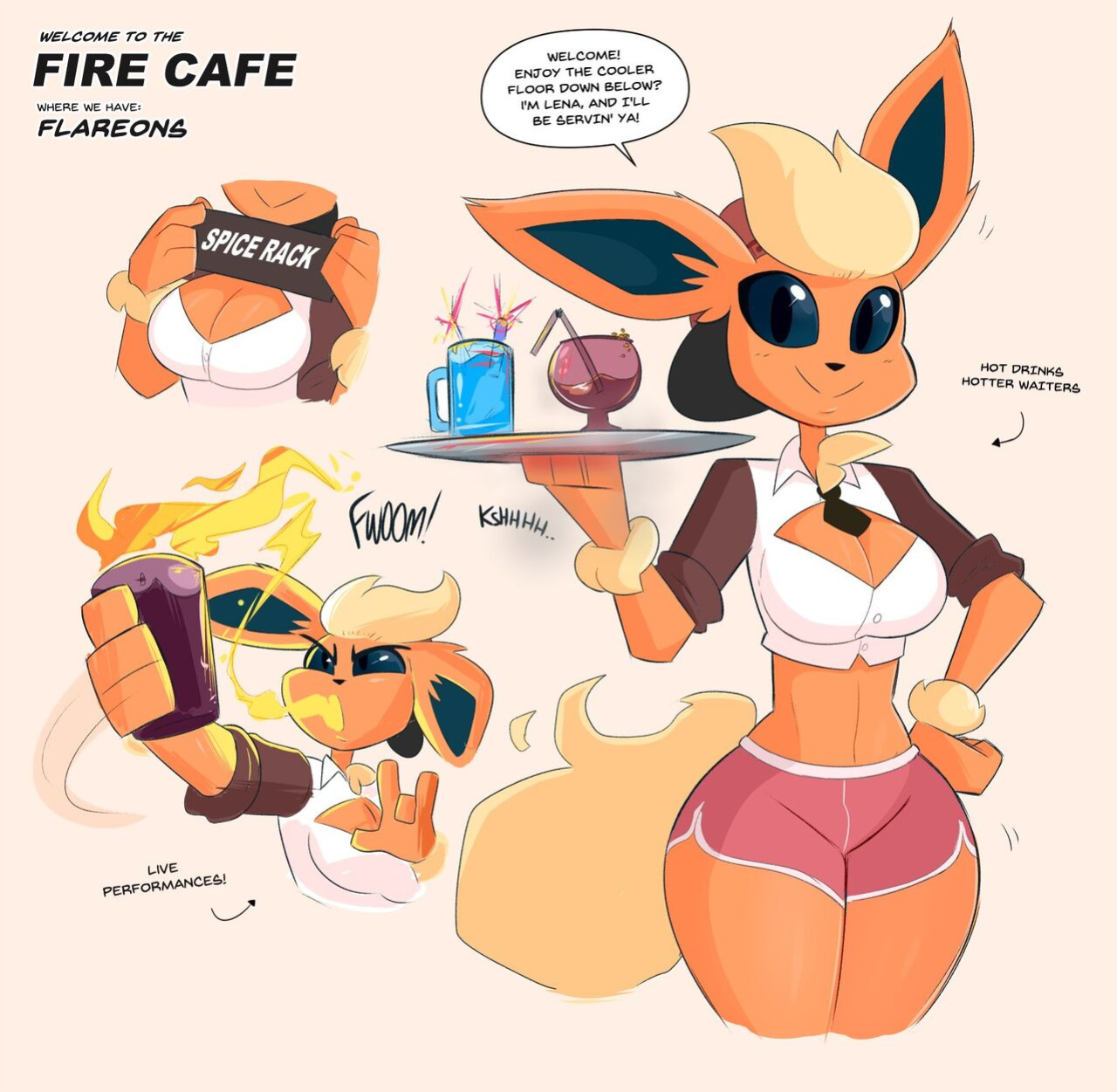 [Kilinah] Eevolution Cafes