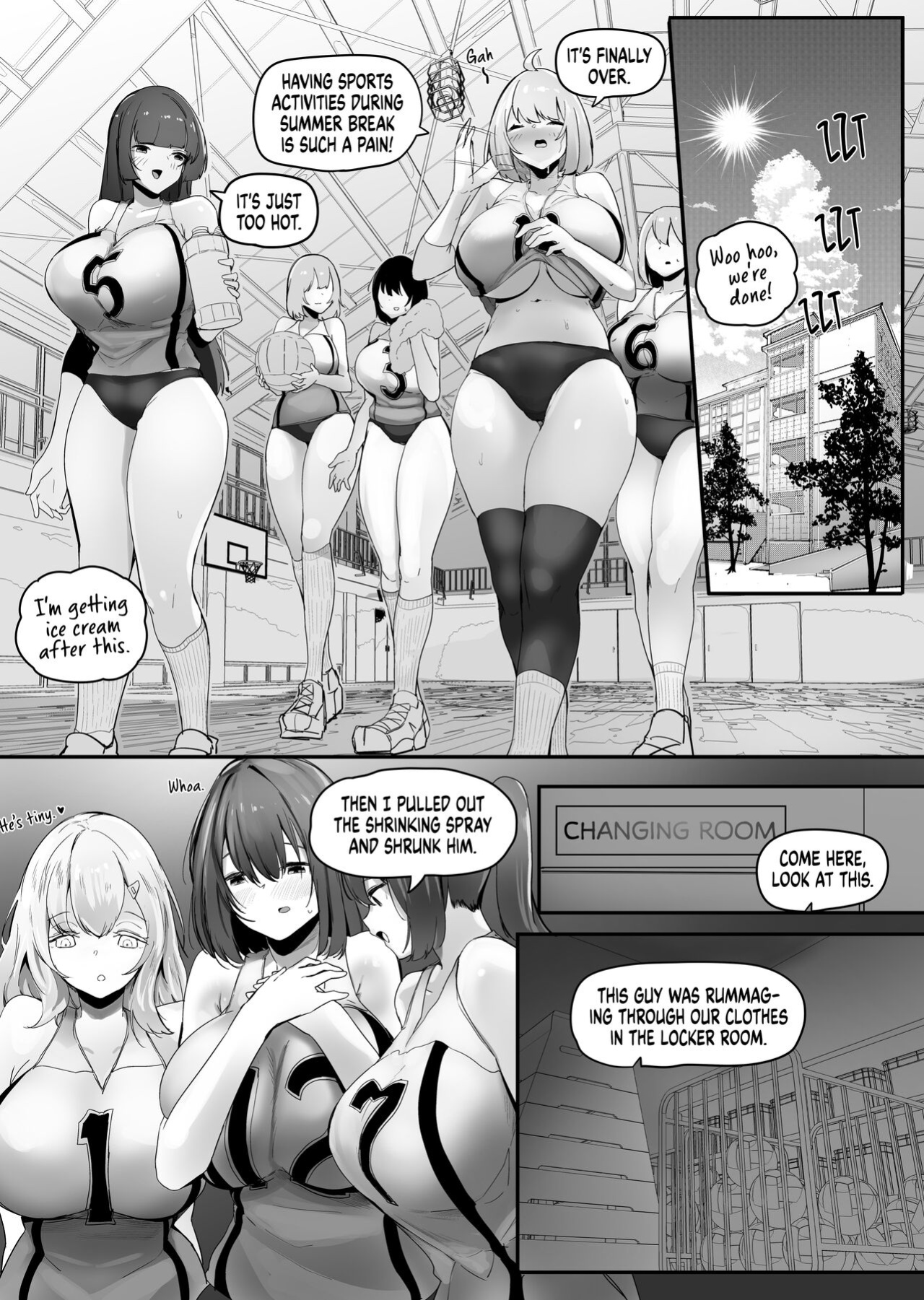 [Marushamo] Chiisaku Sareta Natsuyasumi | Smaller Summer Vacation