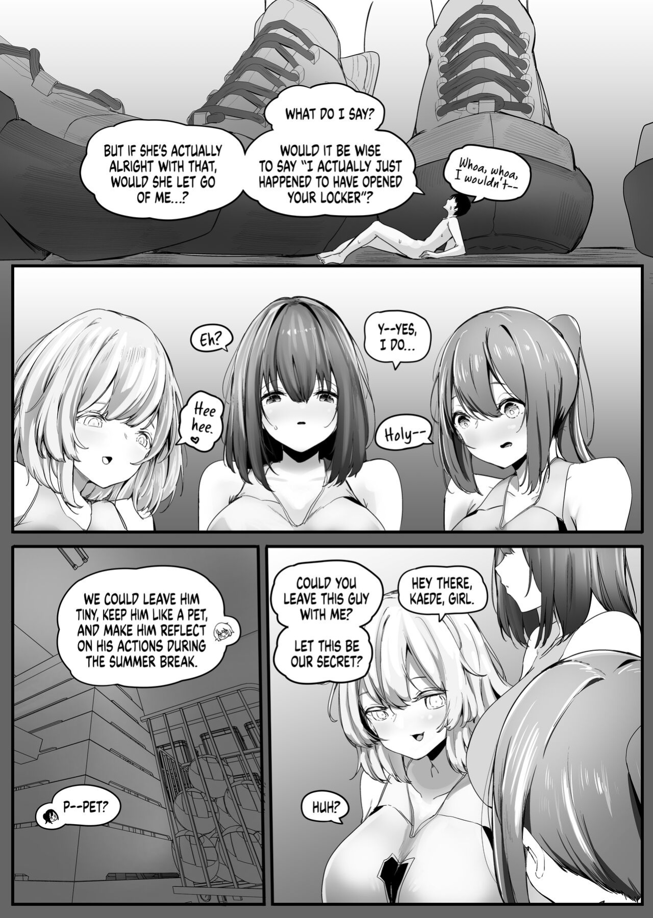 [Marushamo] Chiisaku Sareta Natsuyasumi | Smaller Summer Vacation