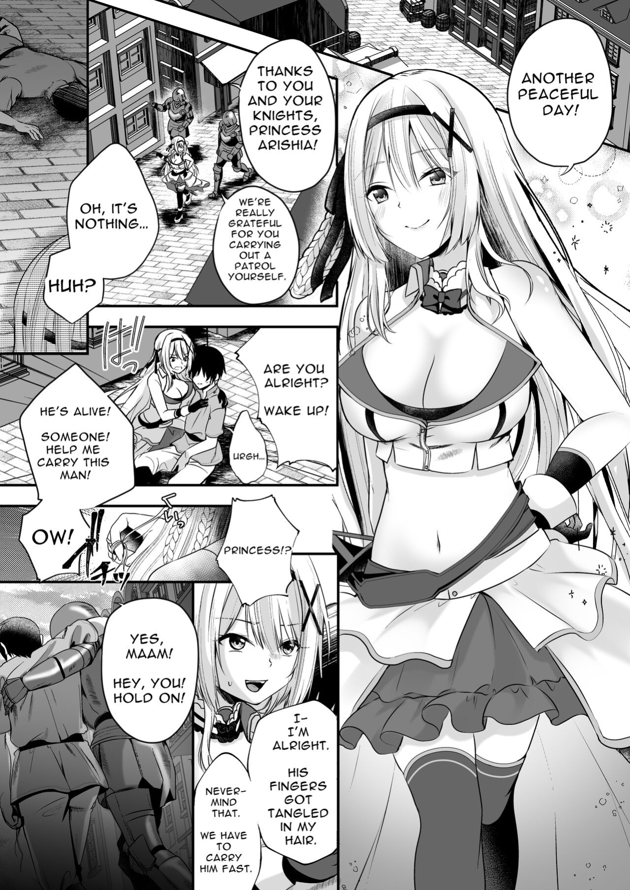 [Seika Kairaku Shoten (Erutoria, Rurimaru, Utage)] MarionettePrincess -Mobu murabito no etchina ayatsuri ningyō ni sa rete shimau hime kishi monogatari- | Marionette Princess -Tale of The Princess Knight Turned Puppet- [Solid Rose]