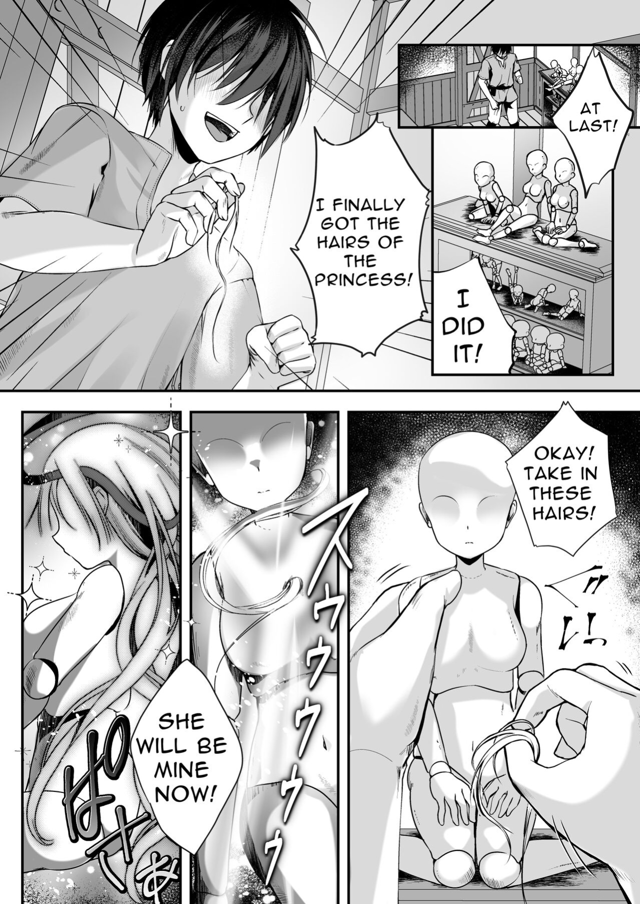 [Seika Kairaku Shoten (Erutoria, Rurimaru, Utage)] MarionettePrincess -Mobu murabito no etchina ayatsuri ningyō ni sa rete shimau hime kishi monogatari- | Marionette Princess -Tale of The Princess Knight Turned Puppet- [Solid Rose]
