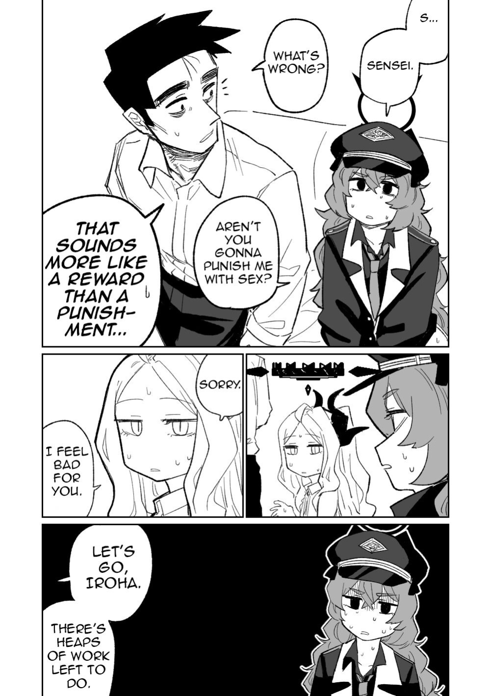 [Hightway 420] Iroha wa Oshioki Saretai | Iroha wants to get punished (Blue Archive)(Shiririn)