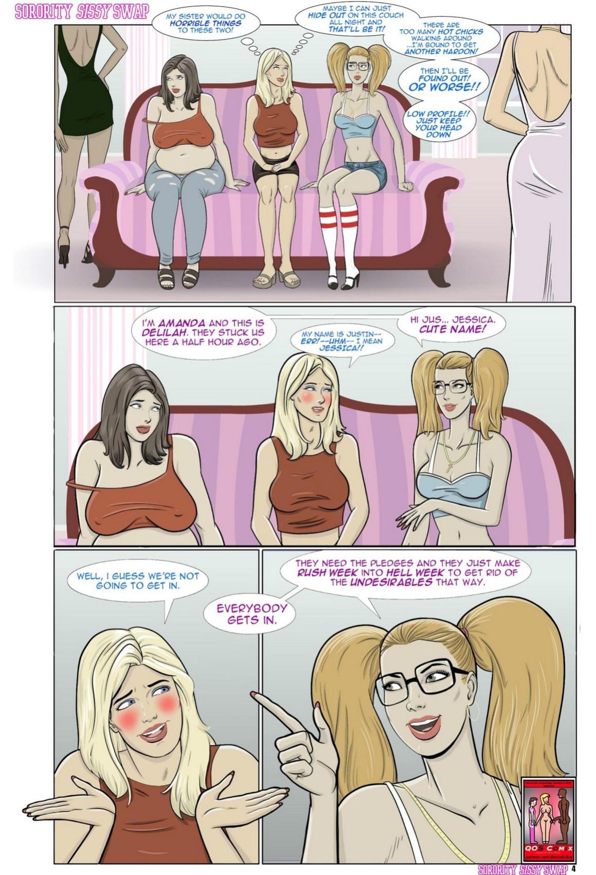 [Devin Dickie] Sorority Sissy Swap