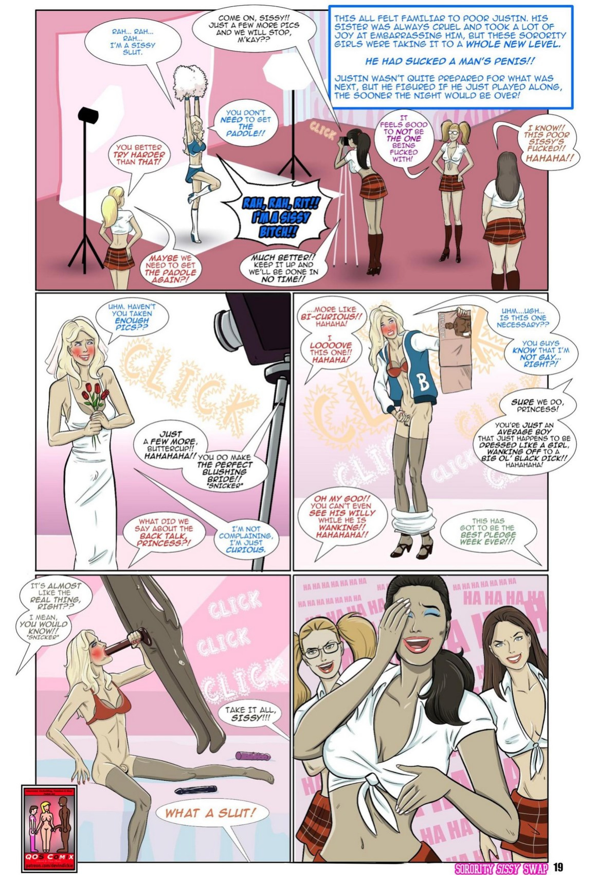 [Devin Dickie] Sorority Sissy Swap