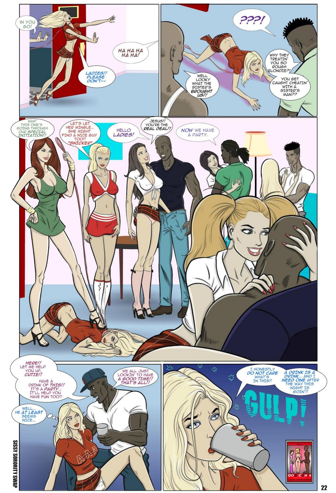 [Devin Dickie] Sorority Sissy Swap