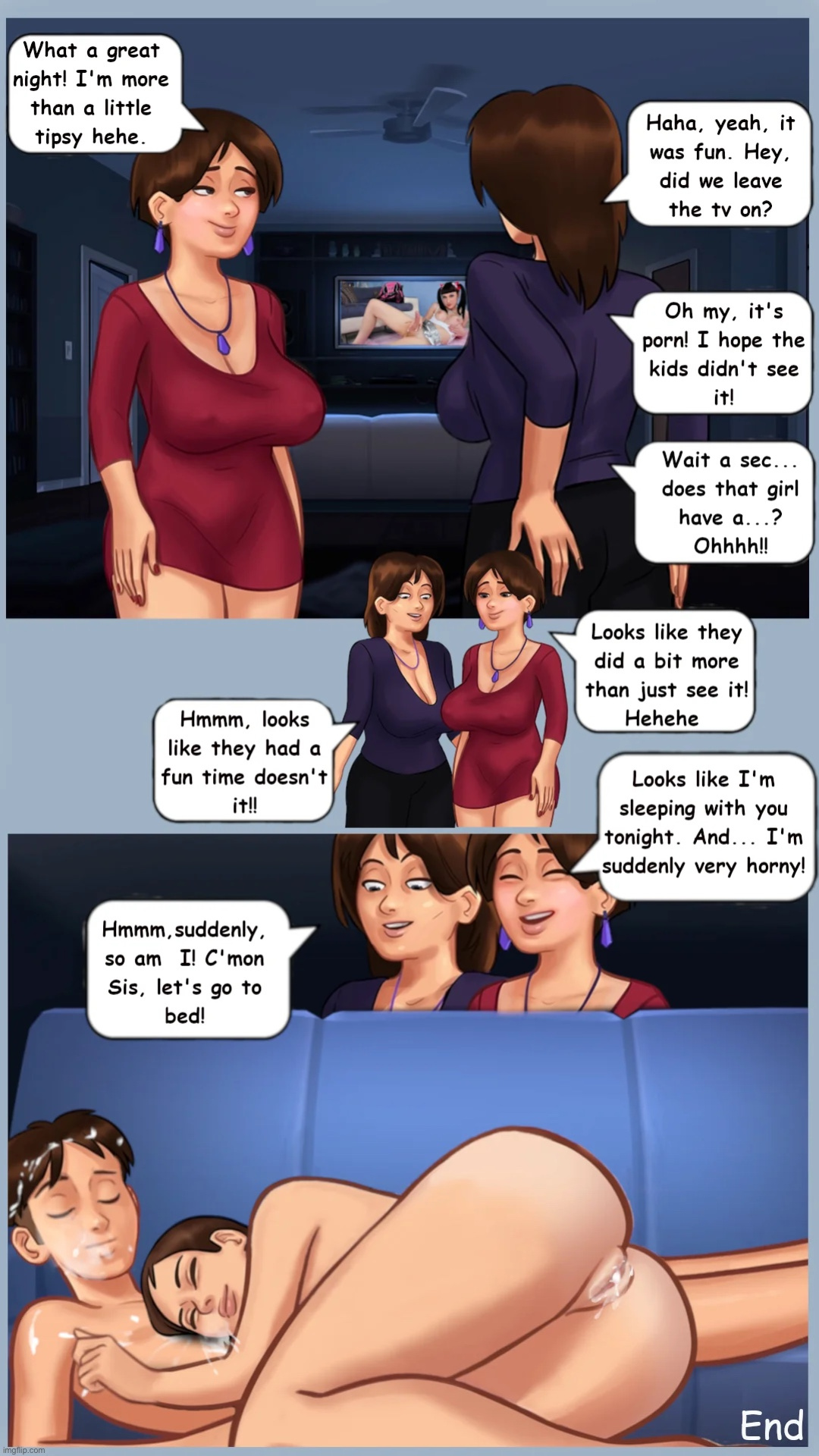 summertime saga: A quiet night on the couch HD update no longer blurry