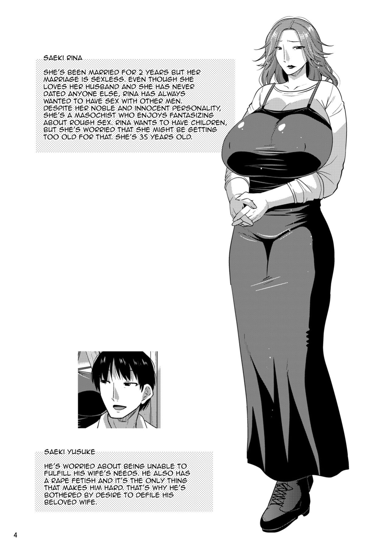 [gos to vi (Utamaro)] Chijoku ni Harami Datsu Maso Tsuma | The Machistic Wife Falls To Sexual Humiliaton and Gets Pregnant