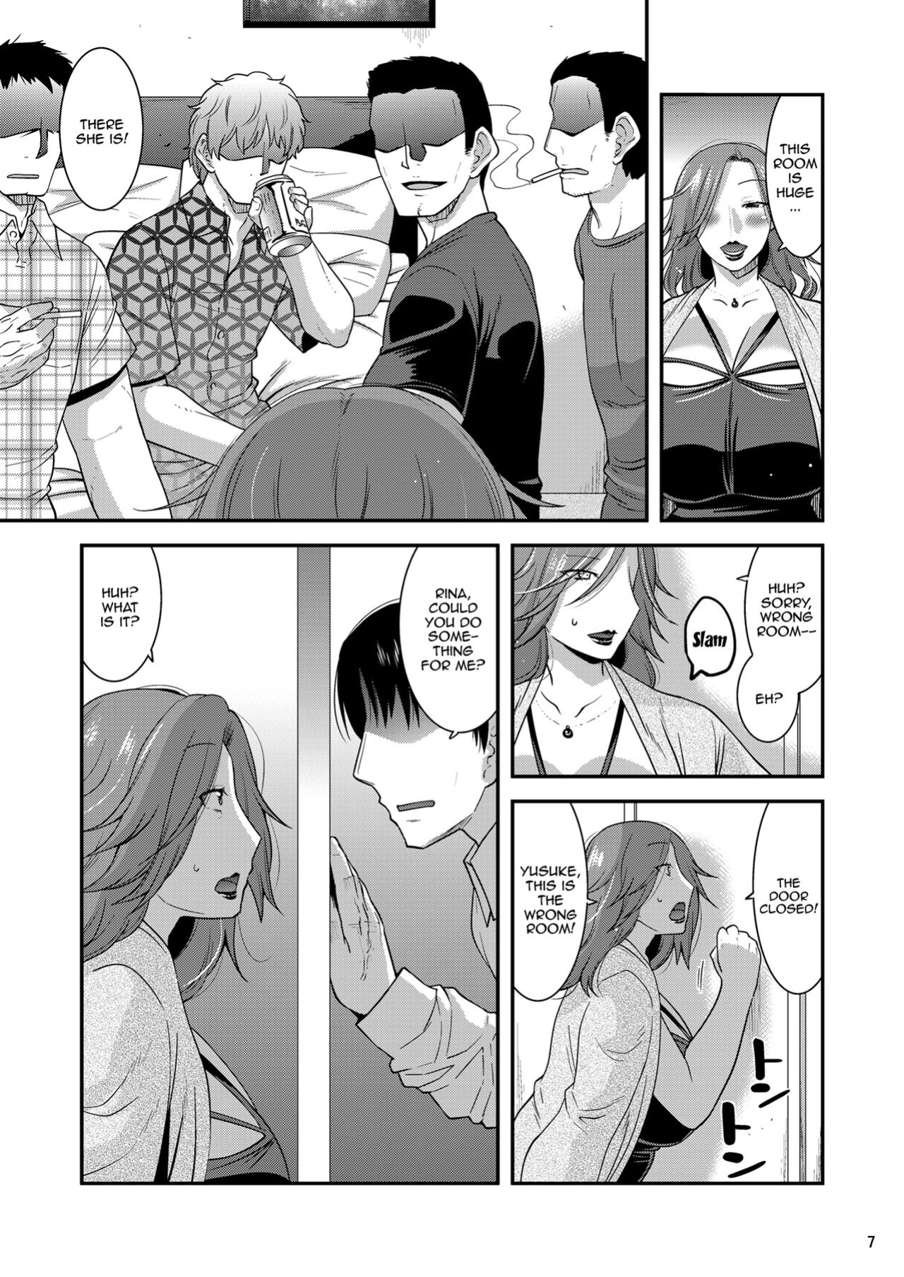 [gos to vi (Utamaro)] Chijoku ni Harami Datsu Maso Tsuma | The Machistic Wife Falls To Sexual Humiliaton and Gets Pregnant