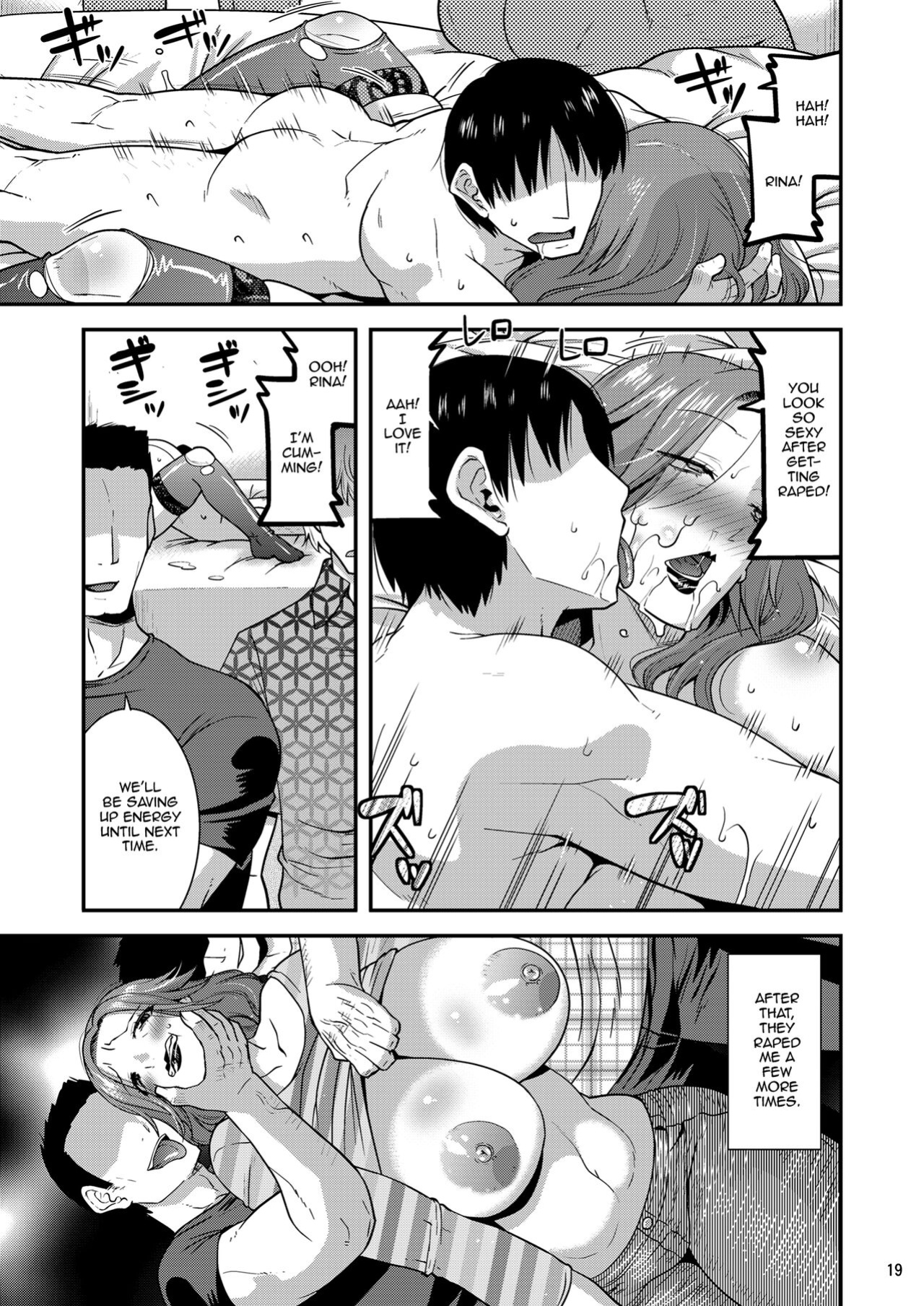 [gos to vi (Utamaro)] Chijoku ni Harami Datsu Maso Tsuma | The Machistic Wife Falls To Sexual Humiliaton and Gets Pregnant