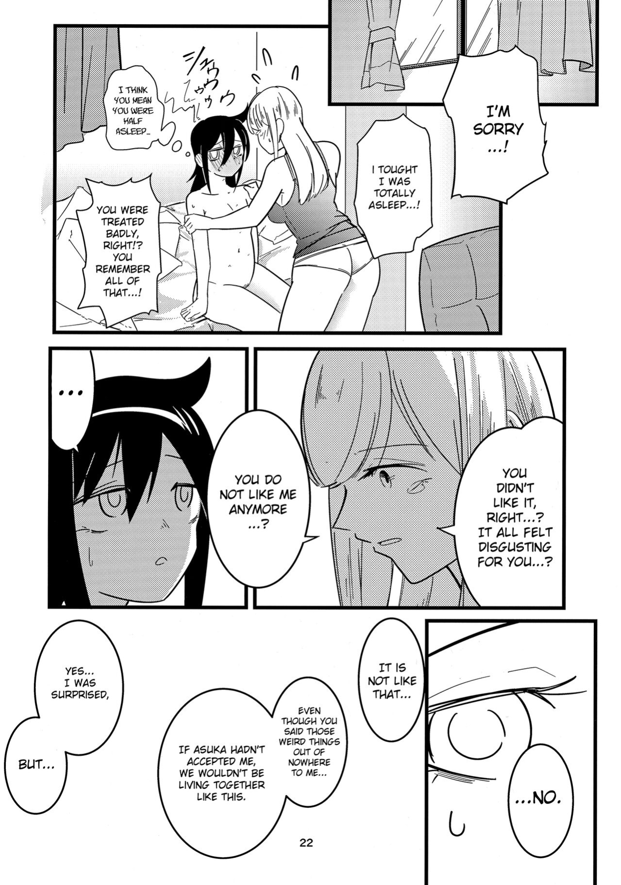 (Motenaishi Sokubaikai Suru 9) [Sutoraiyasan (Sutorai)] Yume no Naka nara Nani shite mo Ii yo ne | You can do anything in a dream, right? (Watashi ga Motenai no wa Dou Kangaetemo Omaera ga Warui!) [Scansvita Works]