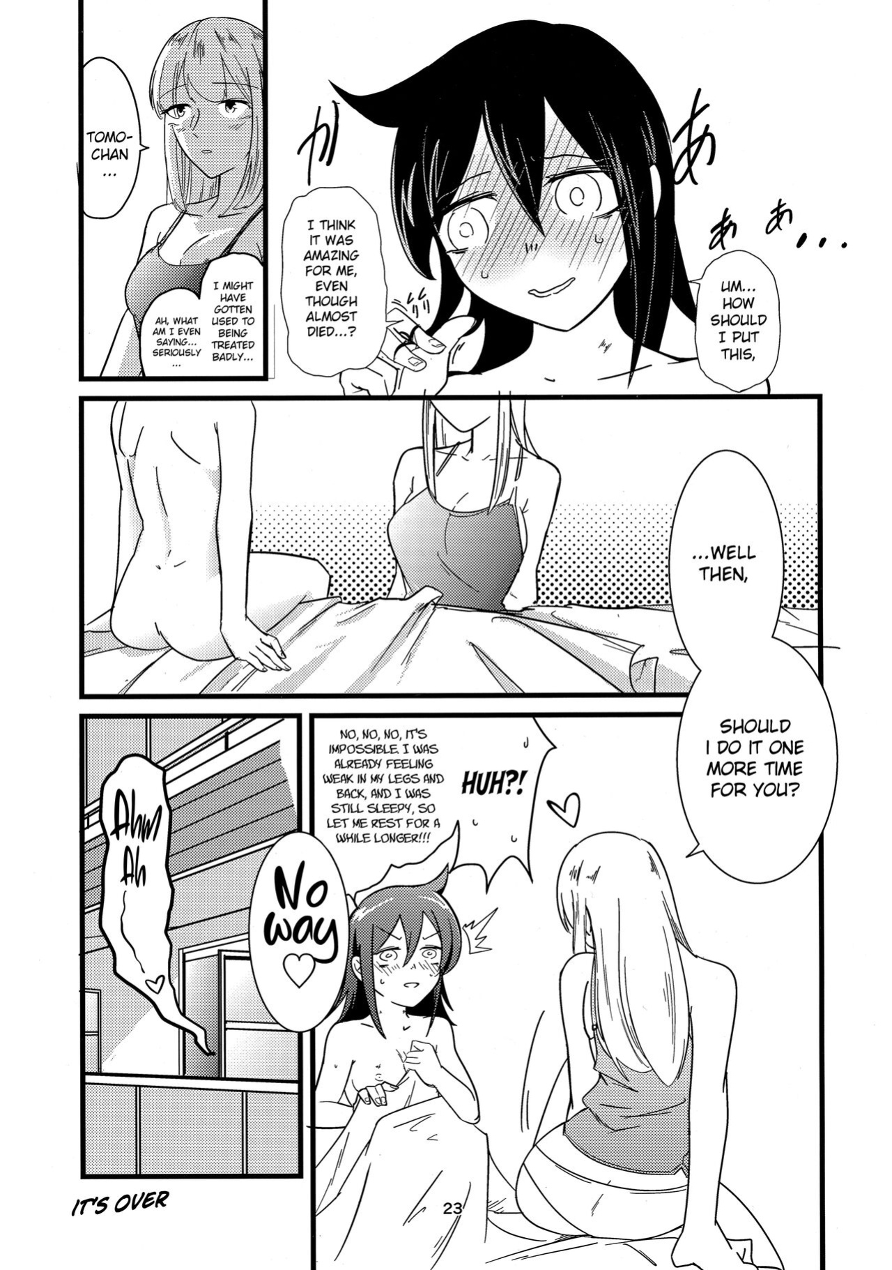 (Motenaishi Sokubaikai Suru 9) [Sutoraiyasan (Sutorai)] Yume no Naka nara Nani shite mo Ii yo ne | You can do anything in a dream, right? (Watashi ga Motenai no wa Dou Kangaetemo Omaera ga Warui!) [Scansvita Works]