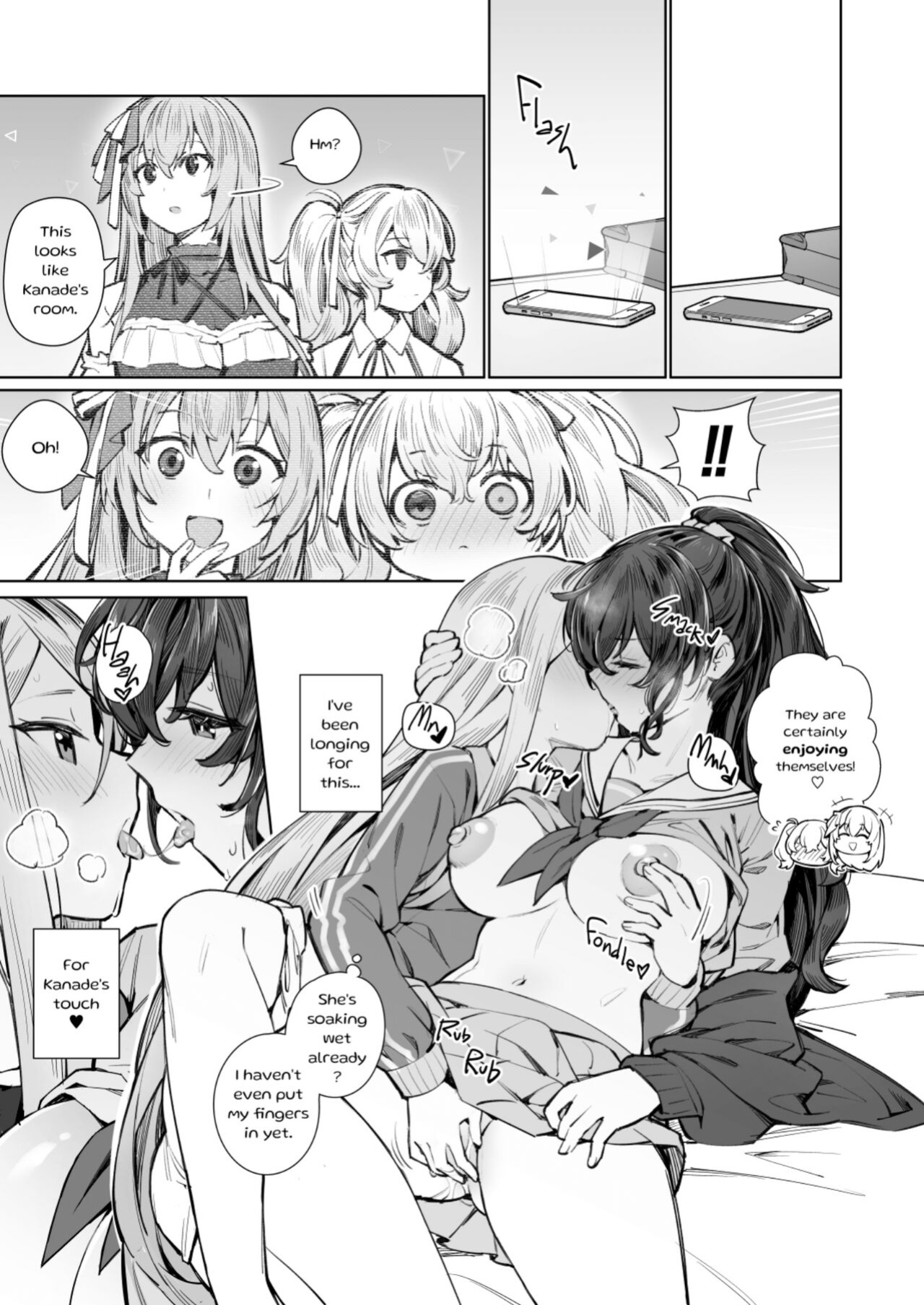 [Ge-B] (Kanade x Mafuyu, doujinshi) Forbidden Love's Song (ENG)