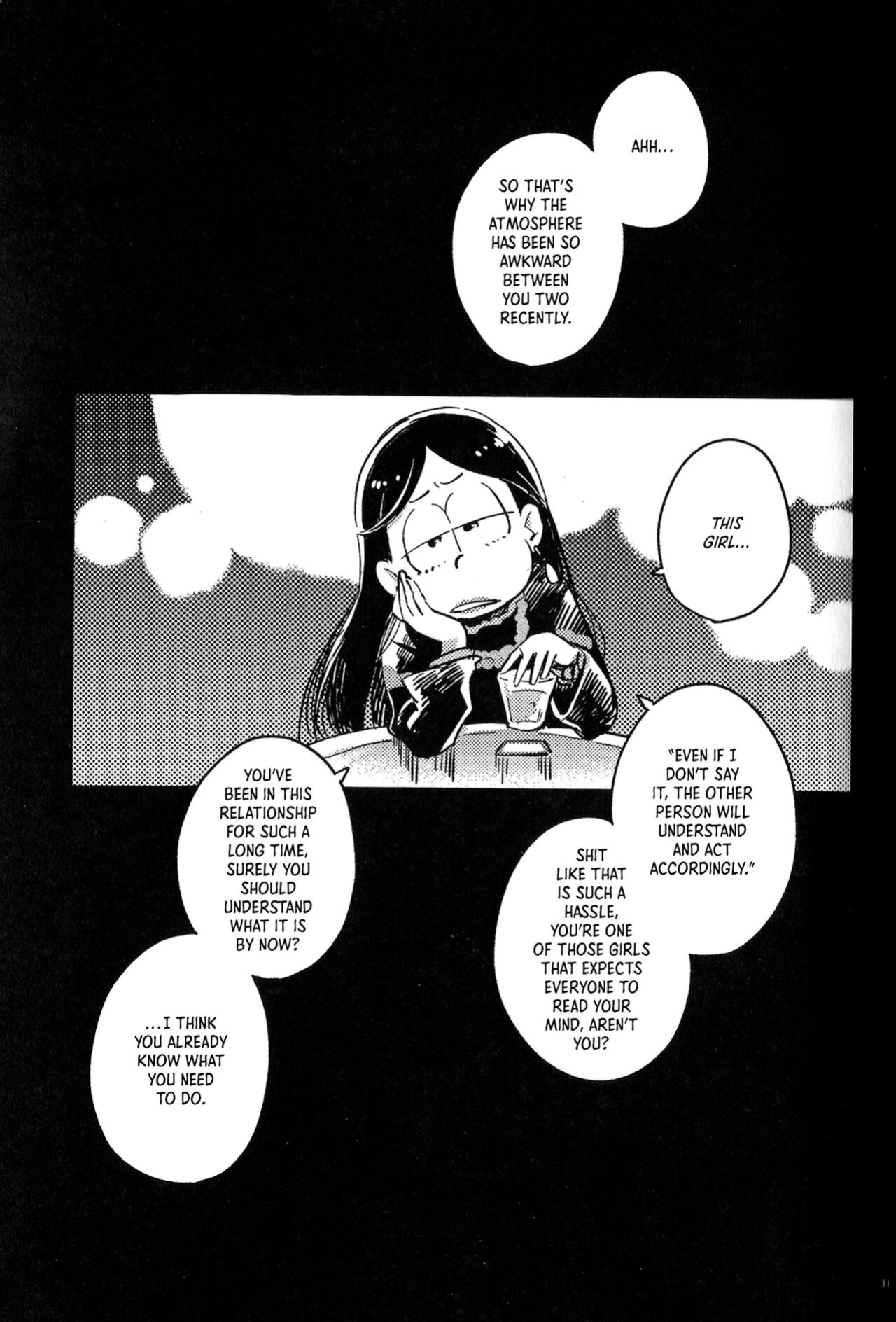 (Kahou wa Chou Nete Matsu 25) [Sonota Oozei (Yukataro)] Kyouhansha no Kaerimichi (Osomatsu-san) [Hergothical]
