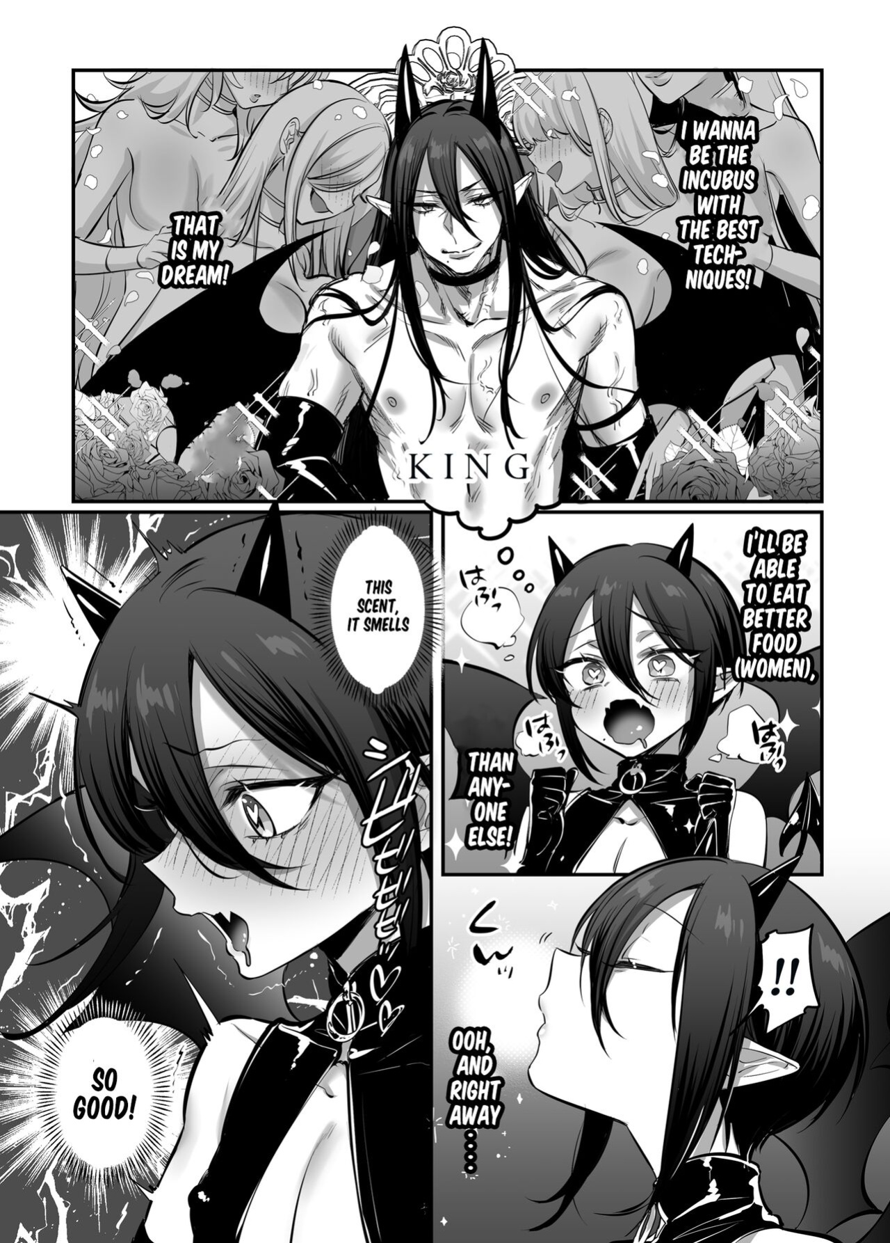 [NUH (Morino Bambi)] Incubus-kun♂Succubus Ochi♀