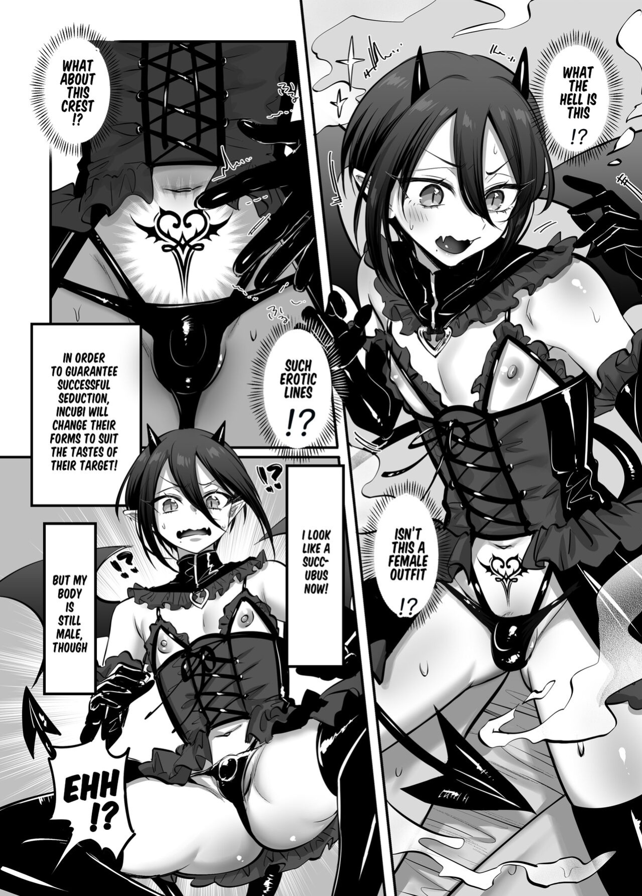 [NUH (Morino Bambi)] Incubus-kun♂Succubus Ochi♀