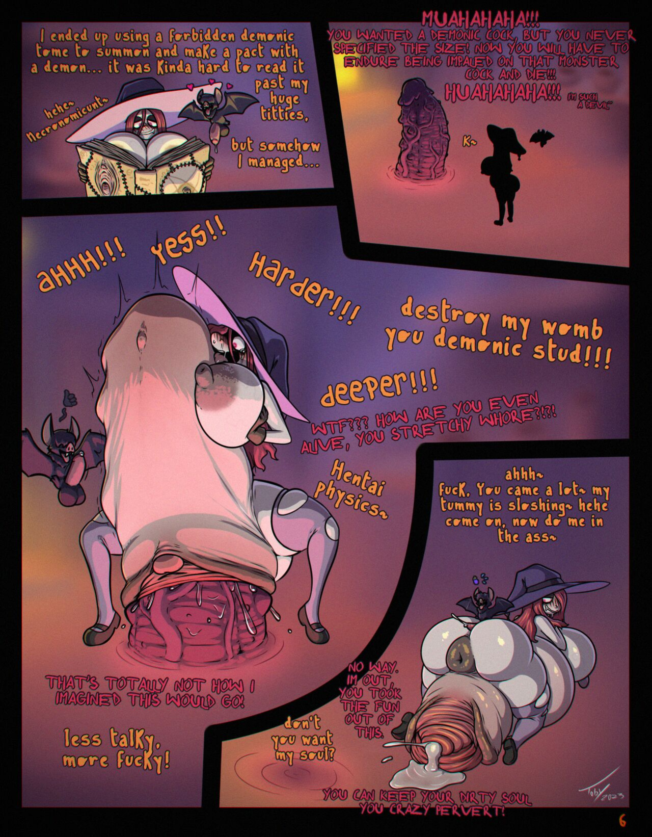 [TobyArt] Horny Witch