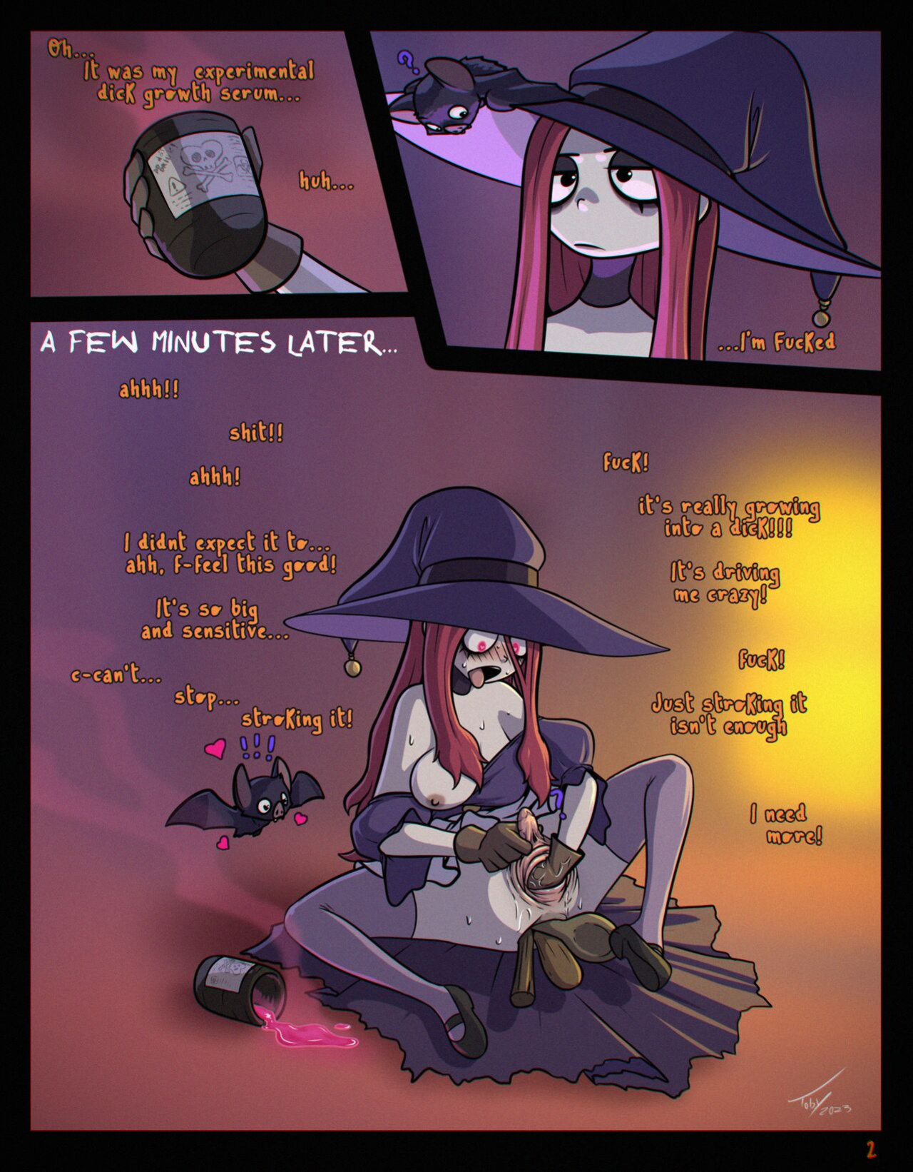 [TobyArt] Horny Witch (Futa)