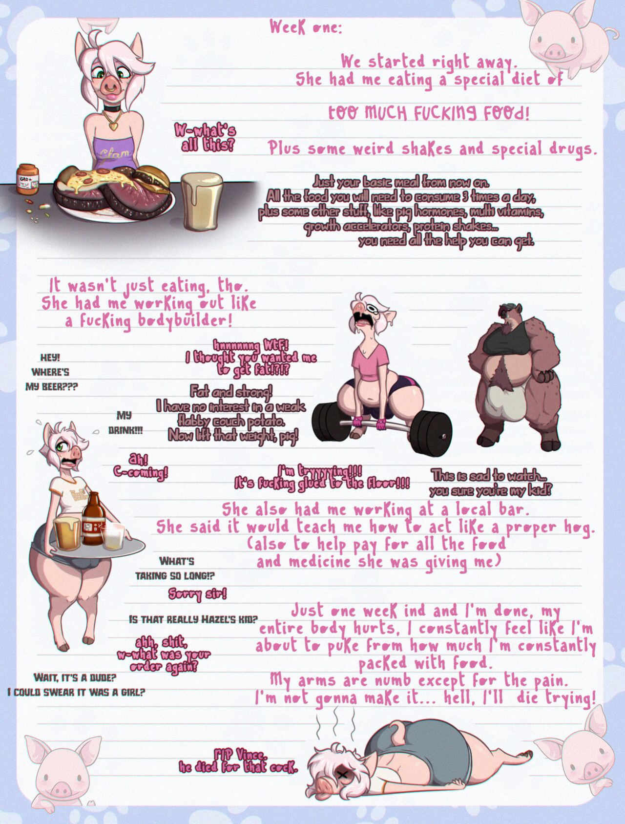 [TobyArt] Vince's Hog Training