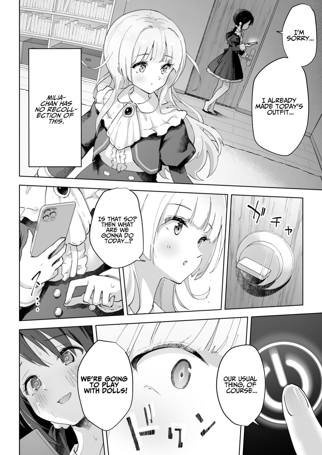 [Yotogizousi (Yotogi)] Shin-yu wa Watakushi no Kisekae Akume Ningyo | My Best Friend Is My Dress-up Spine-arching Orgasm Dolly [T's Translations]