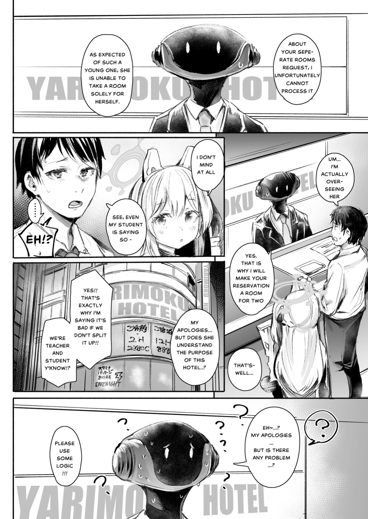 (C103) [Rev3 (mon-chan rev3)] Won't you stay with me? (Blue Archive)