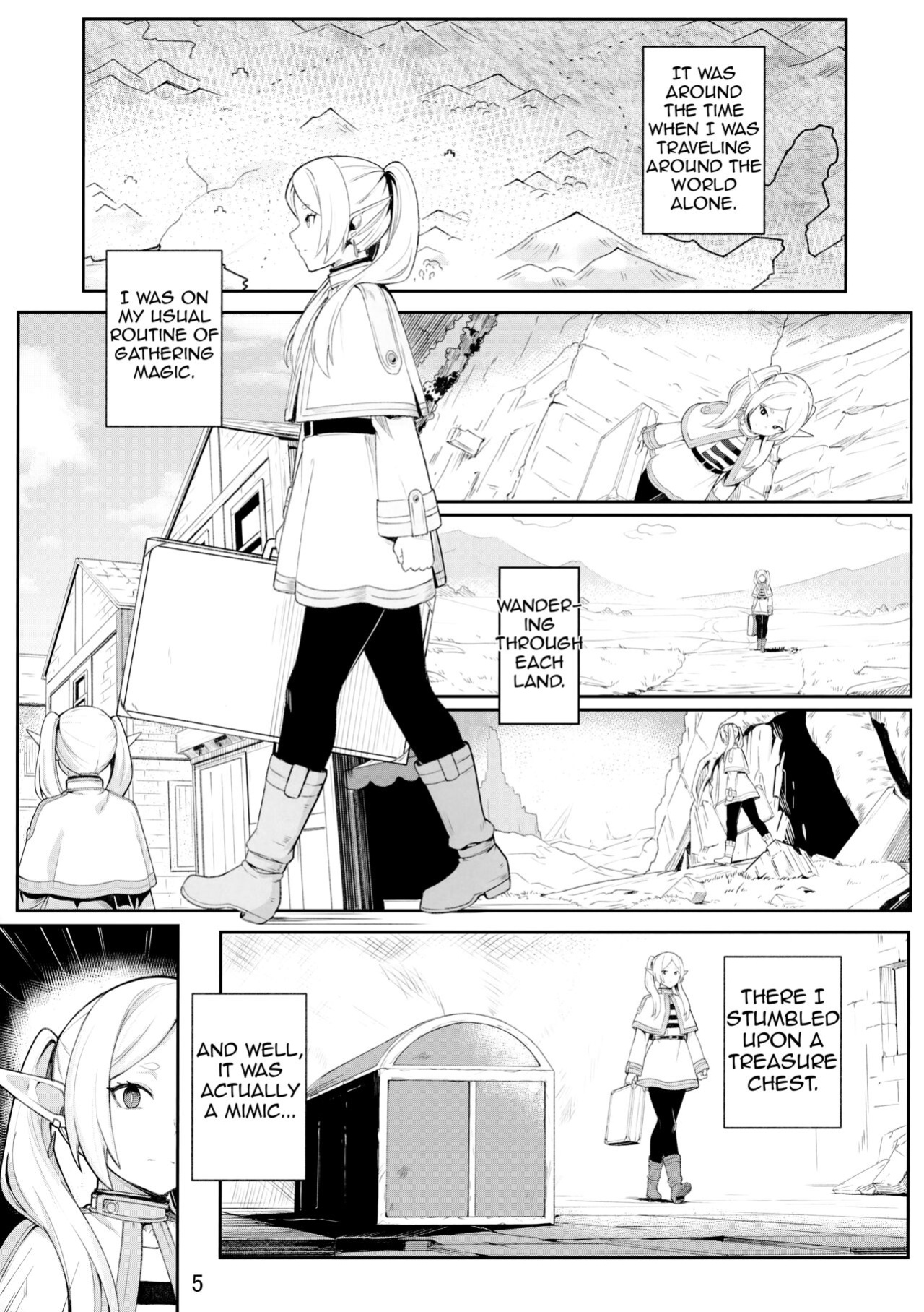 (C103) [Ohanabatake (Siseki Hirame)] Frieren's Chotto H na Hon (Sousou no Frieren)(Shiririn)