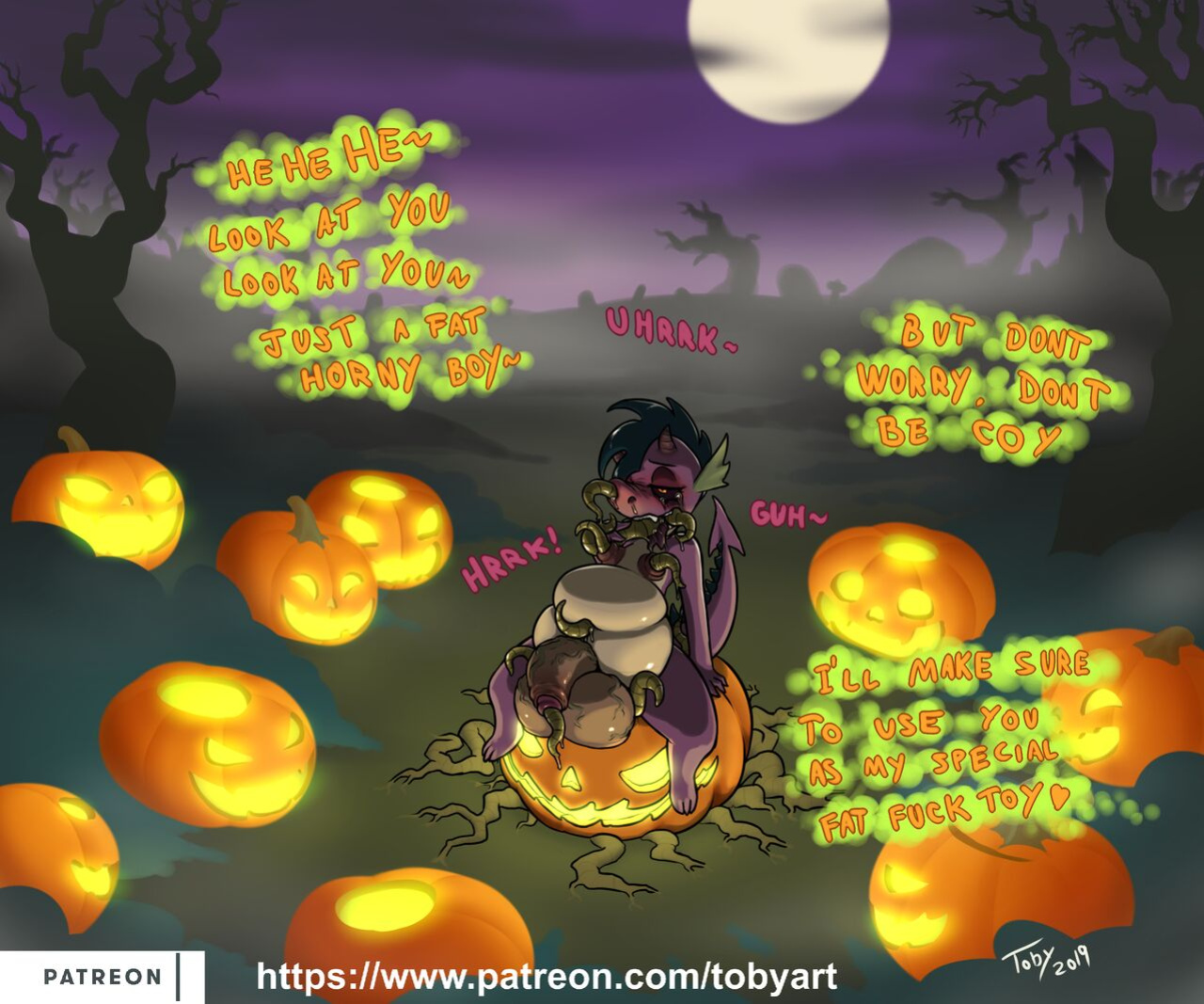 [TobyArt] Halloween Spike: Haunted Pumpkin Patch
