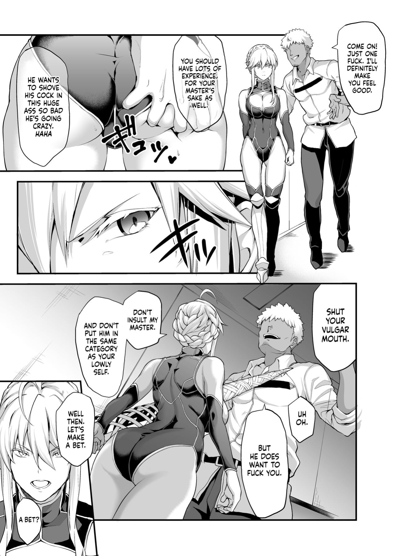 [STANKY (yozo)] Kishiou no Kimochi Ii Ana -Alter- | The King of Knights' Sweet Hole -Alter- (Fate/Grand Order) [Kenren]