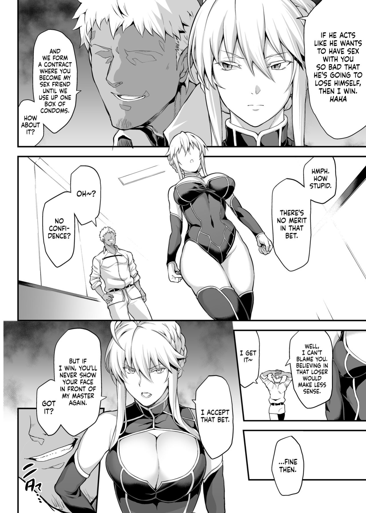 [STANKY (yozo)] Kishiou no Kimochi Ii Ana -Alter- | The King of Knights' Sweet Hole -Alter- (Fate/Grand Order) [Kenren]