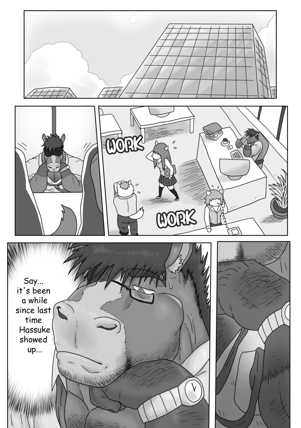 [Renoky] The secret between me and my horse boss 2