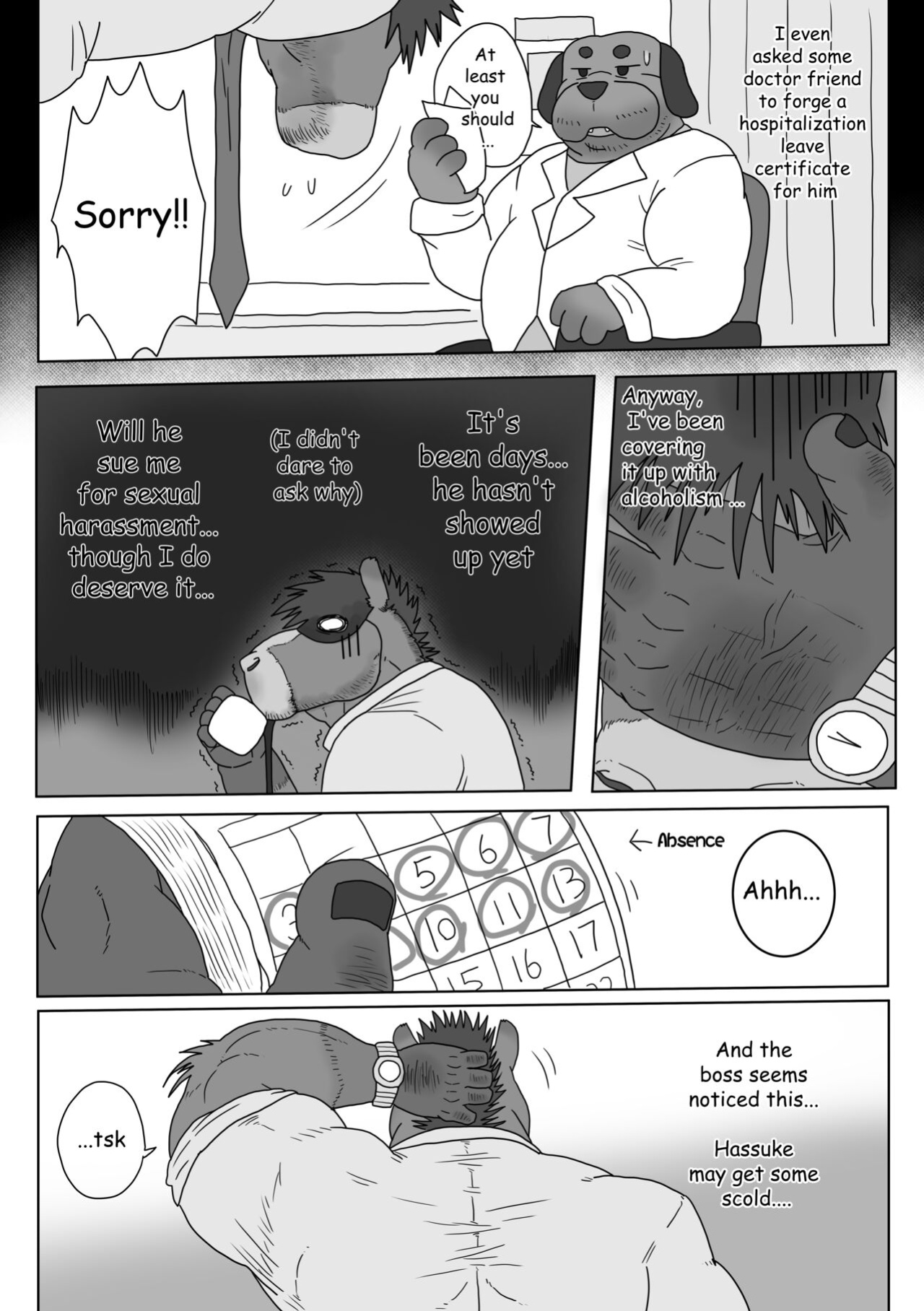 [Renoky] The secret between me and my horse boss 2