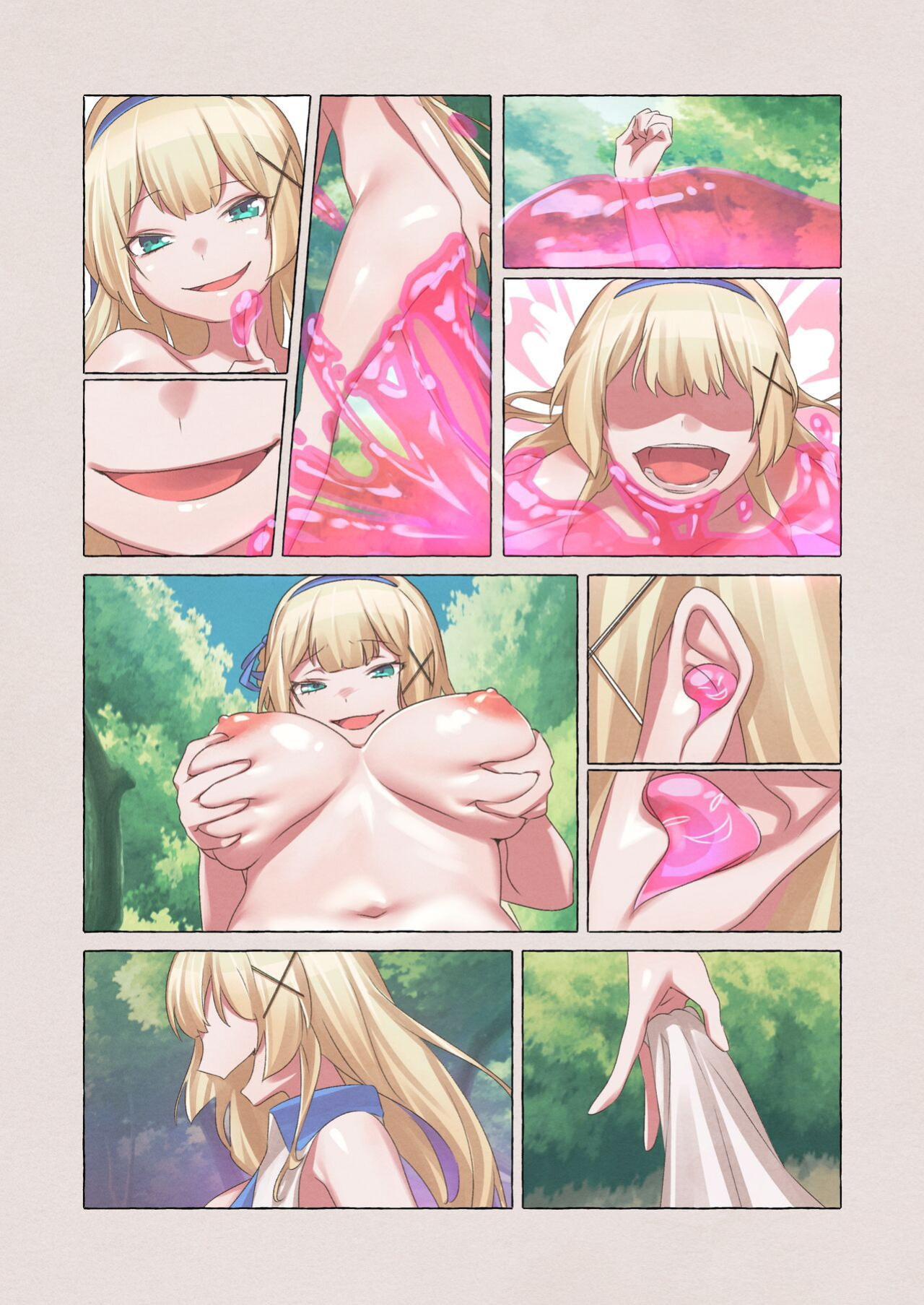 [Seika Kairaku Shoten (Erutoria, Kumakko, Yuki Haru)] Slime Pandemic ~princess knightess succumbs to a slime's energy drain~ [The Lunatic Cultist]