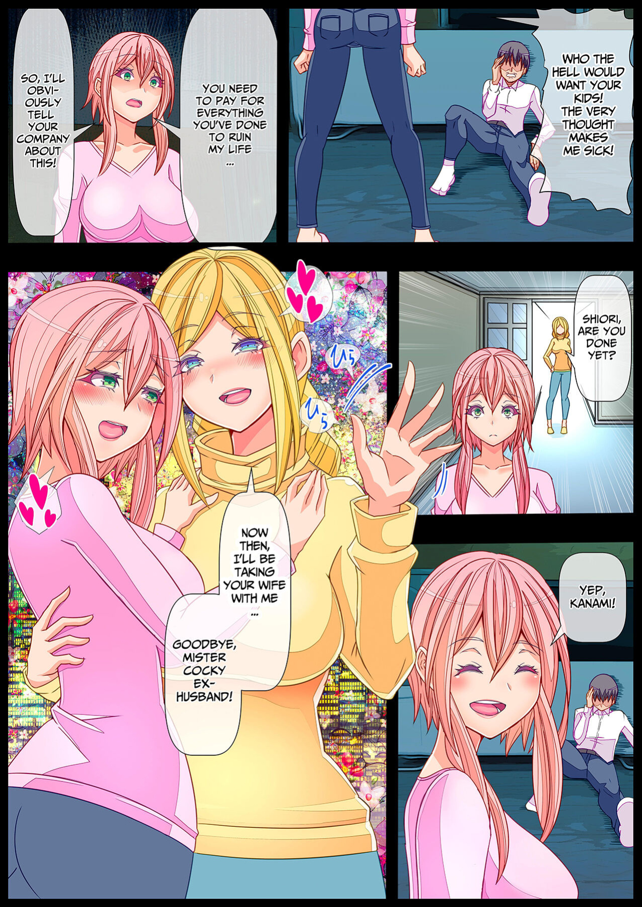 [Colonexe] Otonari no Oku-san o Onedari Shiofuki Sasete Futanari Chinchin de Netorimashita | I Had The Wife Next Door Beg For Squirty Orgasms & Cucked Her With Futanari Dick [Kusanuu]