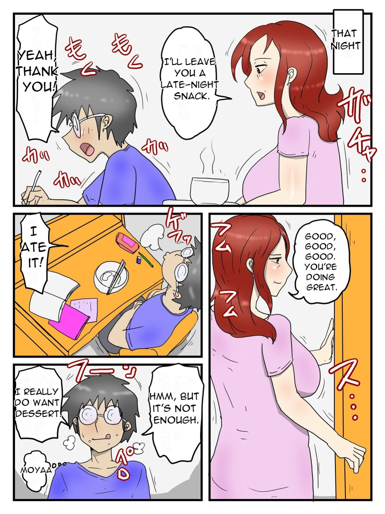 [poteto-chips] Keibetsu Shita Me de Seiyoku Shori Shite Kureru Okaa-san - Oka-san, who treats your sexual desires with contempt [DarklordMTLs]