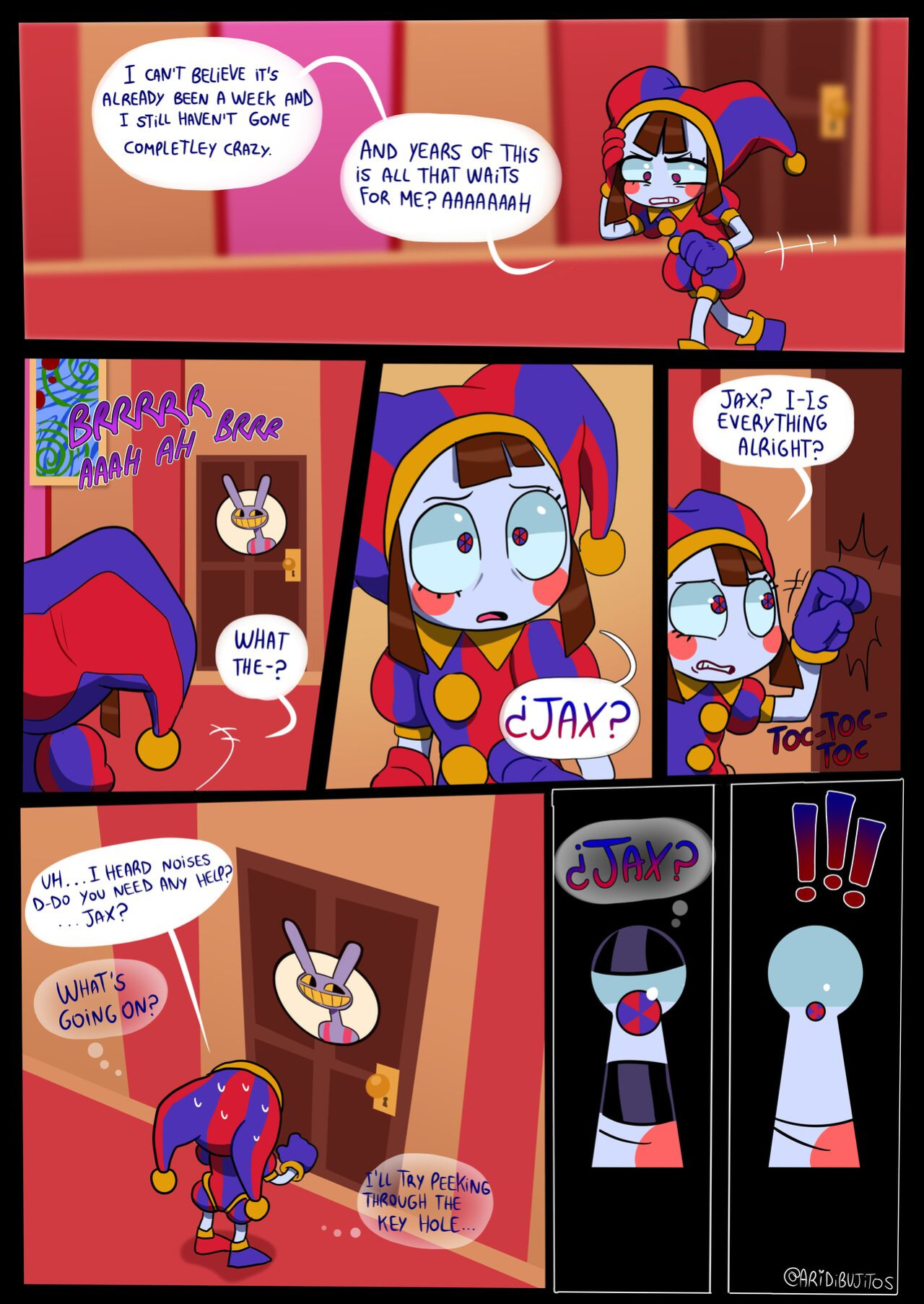[Aricueva] Jax's Secret(The Amazing Digital Circus)