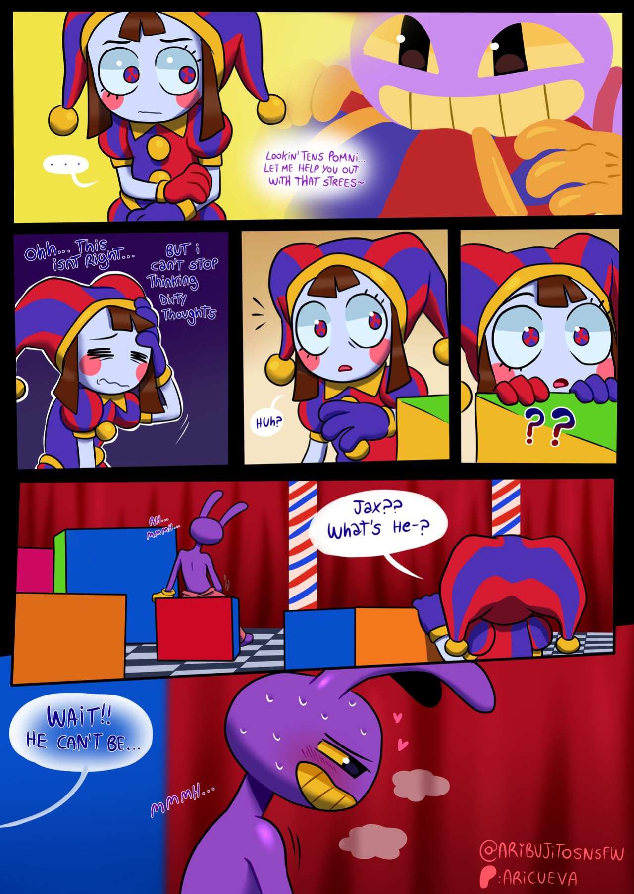 [Aricueva] Jax's Secret(The Amazing Digital Circus)