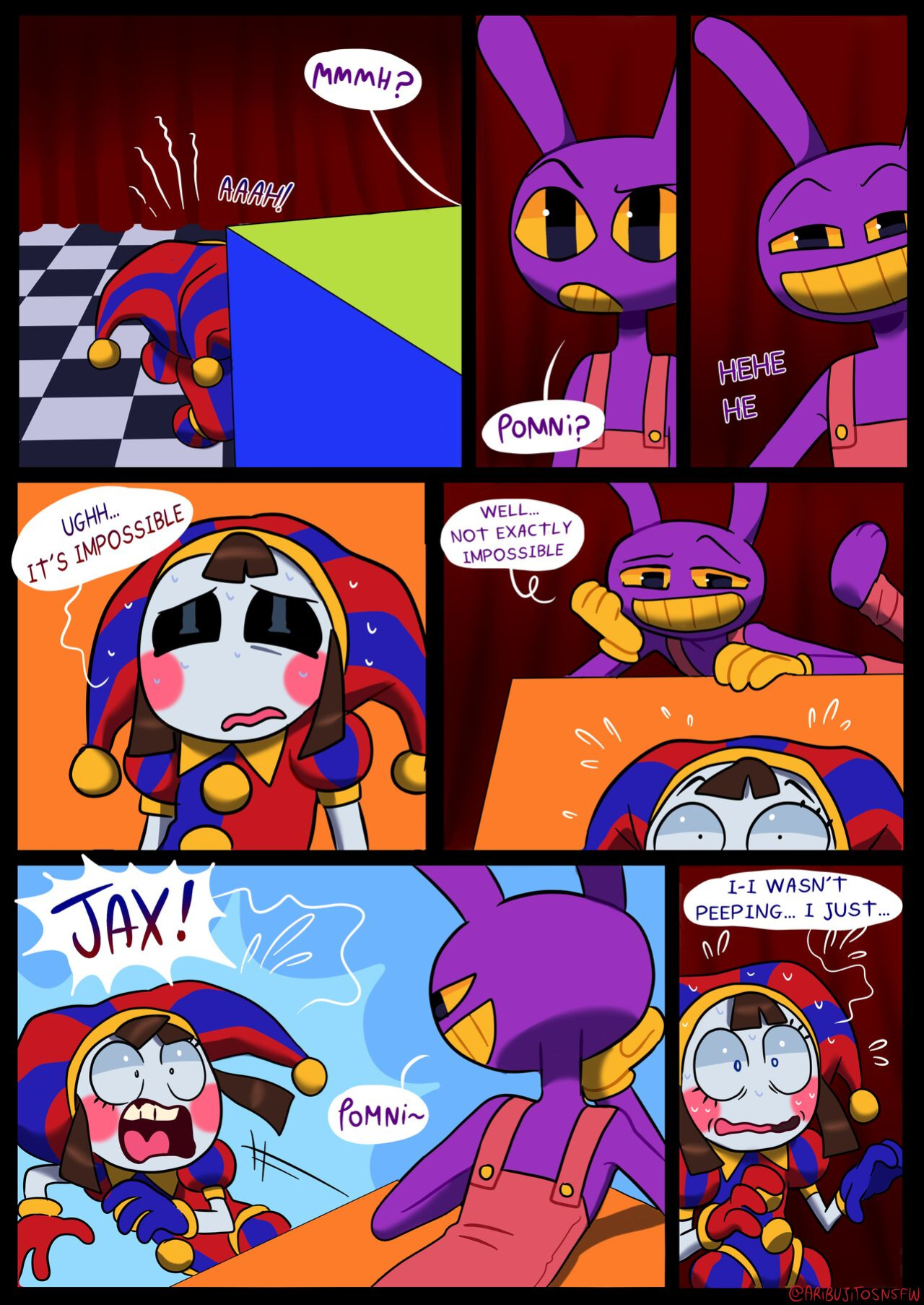 [Aricueva] Jax's Secret(The Amazing Digital Circus)