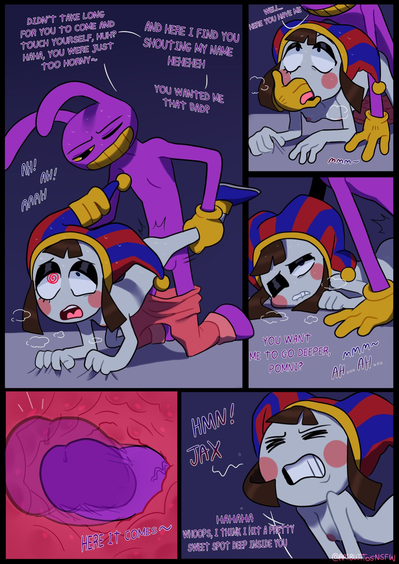 [Aricueva] Jax's Secret(The Amazing Digital Circus)
