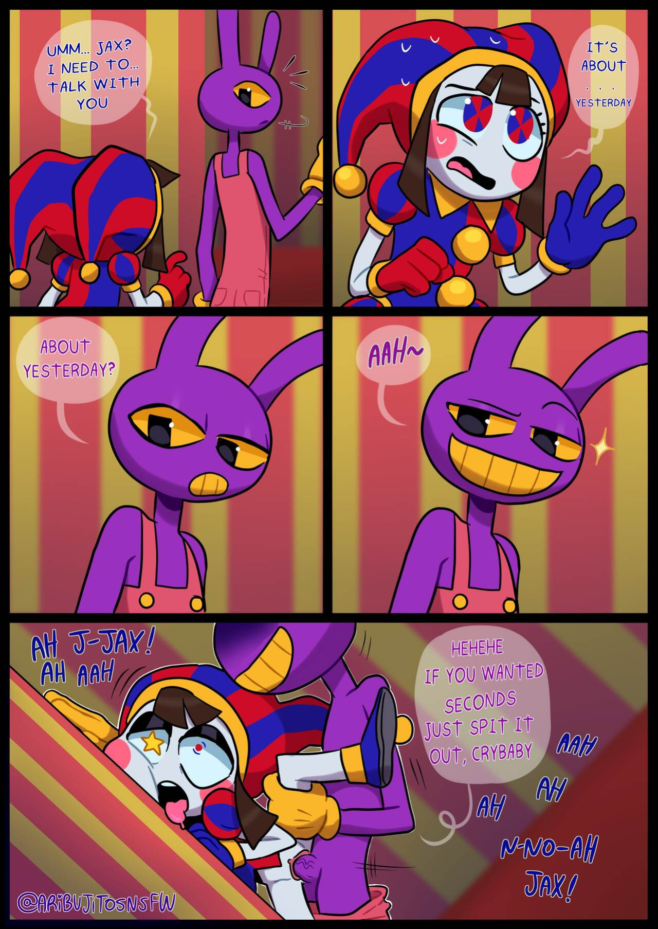 [Aricueva] Jax's Secret(The Amazing Digital Circus)