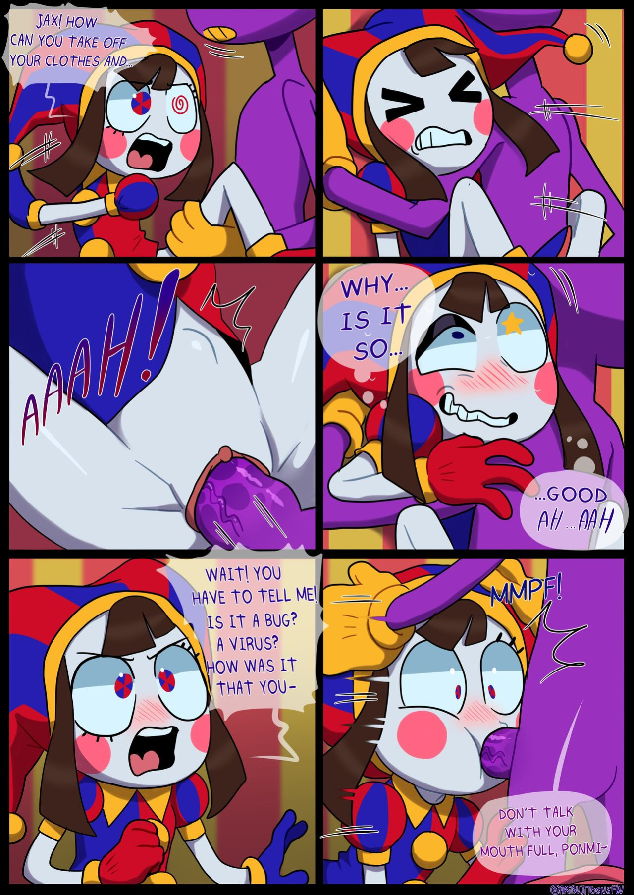 [Aricueva] Jax's Secret(The Amazing Digital Circus)