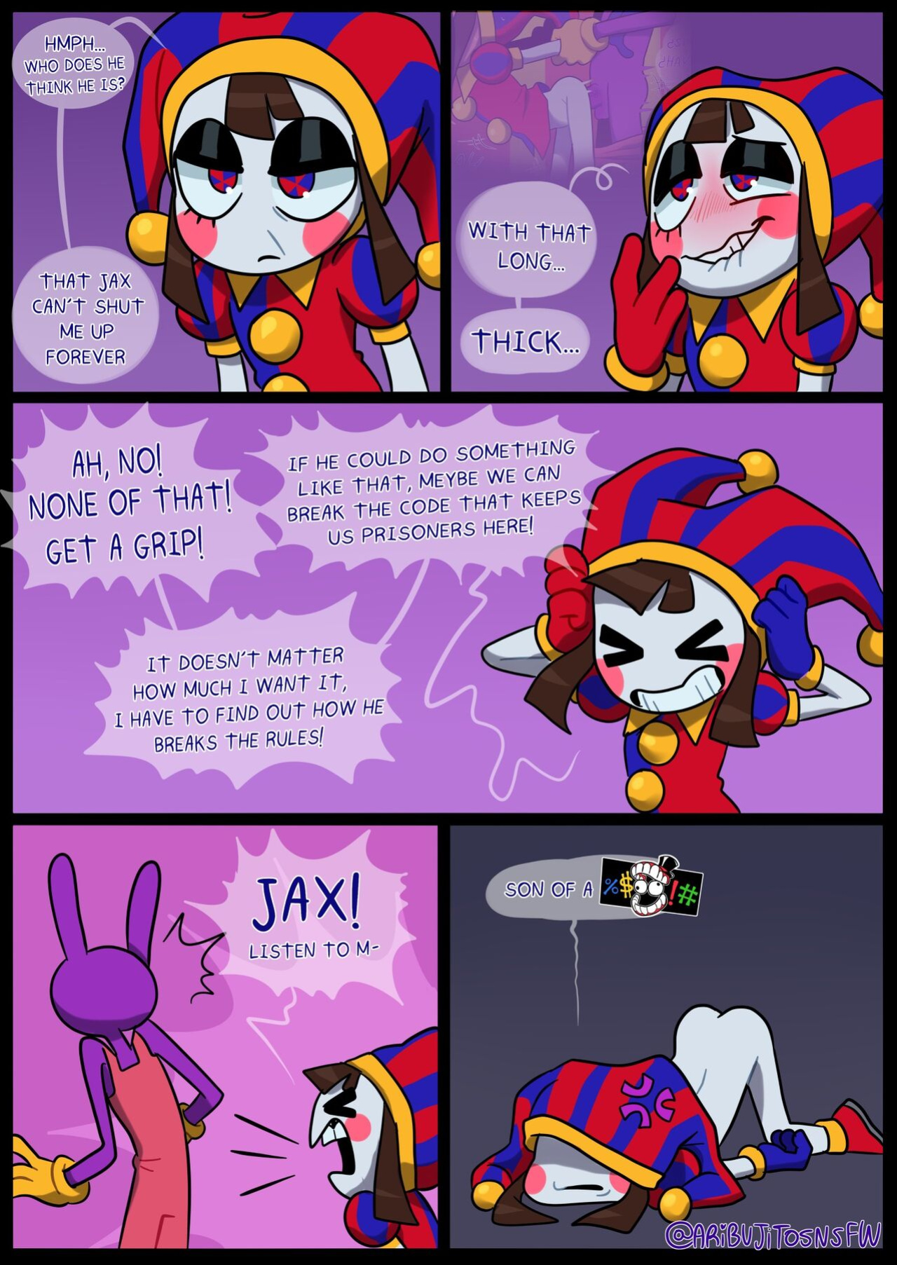 [Aricueva] Jax's Secret(The Amazing Digital Circus)