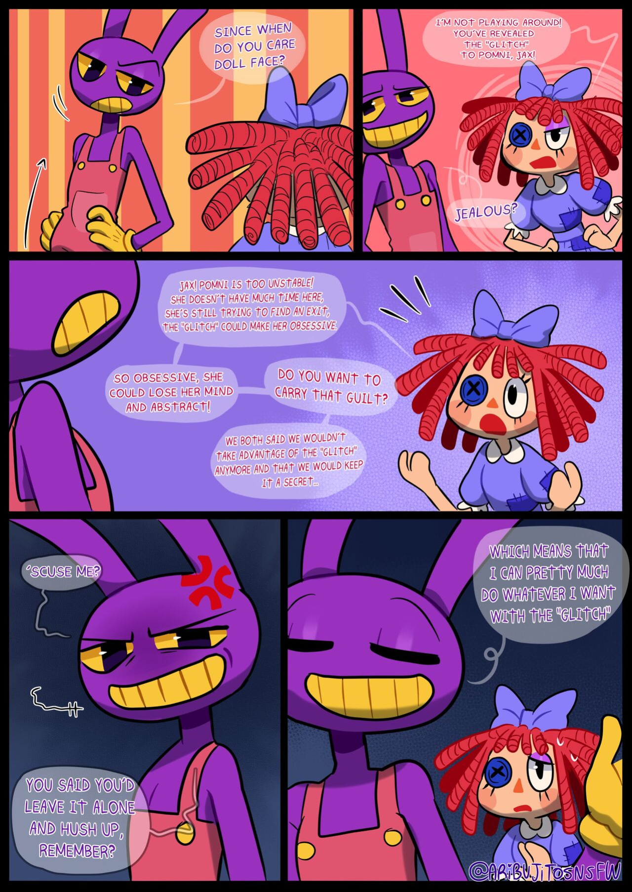 [Aricueva] Jax's Secret(The Amazing Digital Circus)
