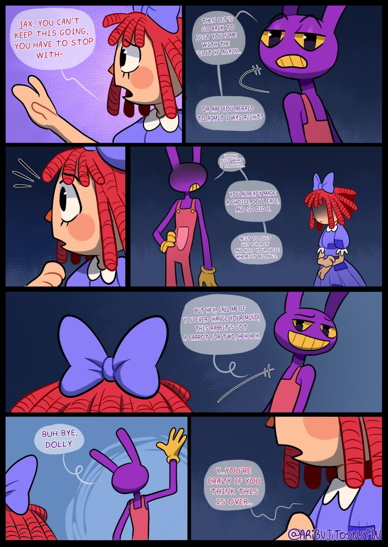 [Aricueva] Jax's Secret(The Amazing Digital Circus)