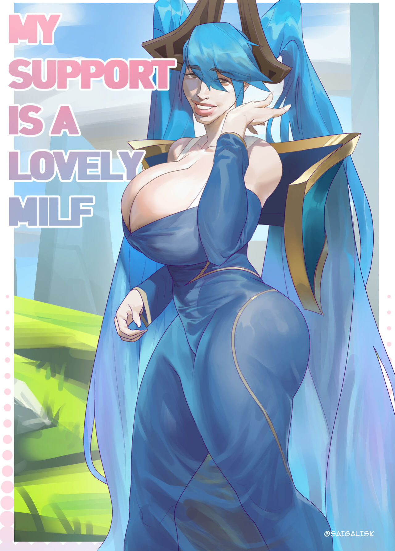 [Saigalisk] My Support is a Lovely Milf