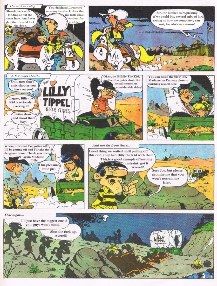 Lucky Luke "What a drag"