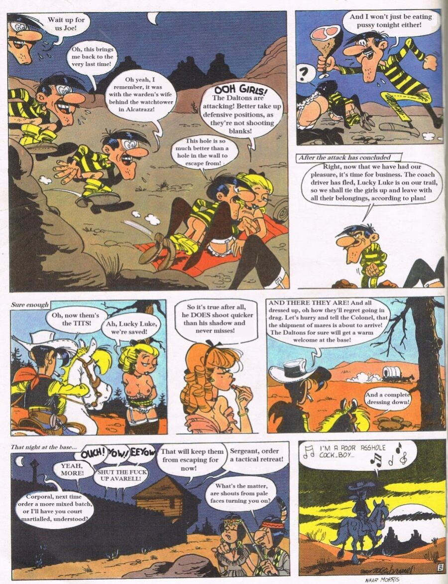 Lucky Luke "What a drag"