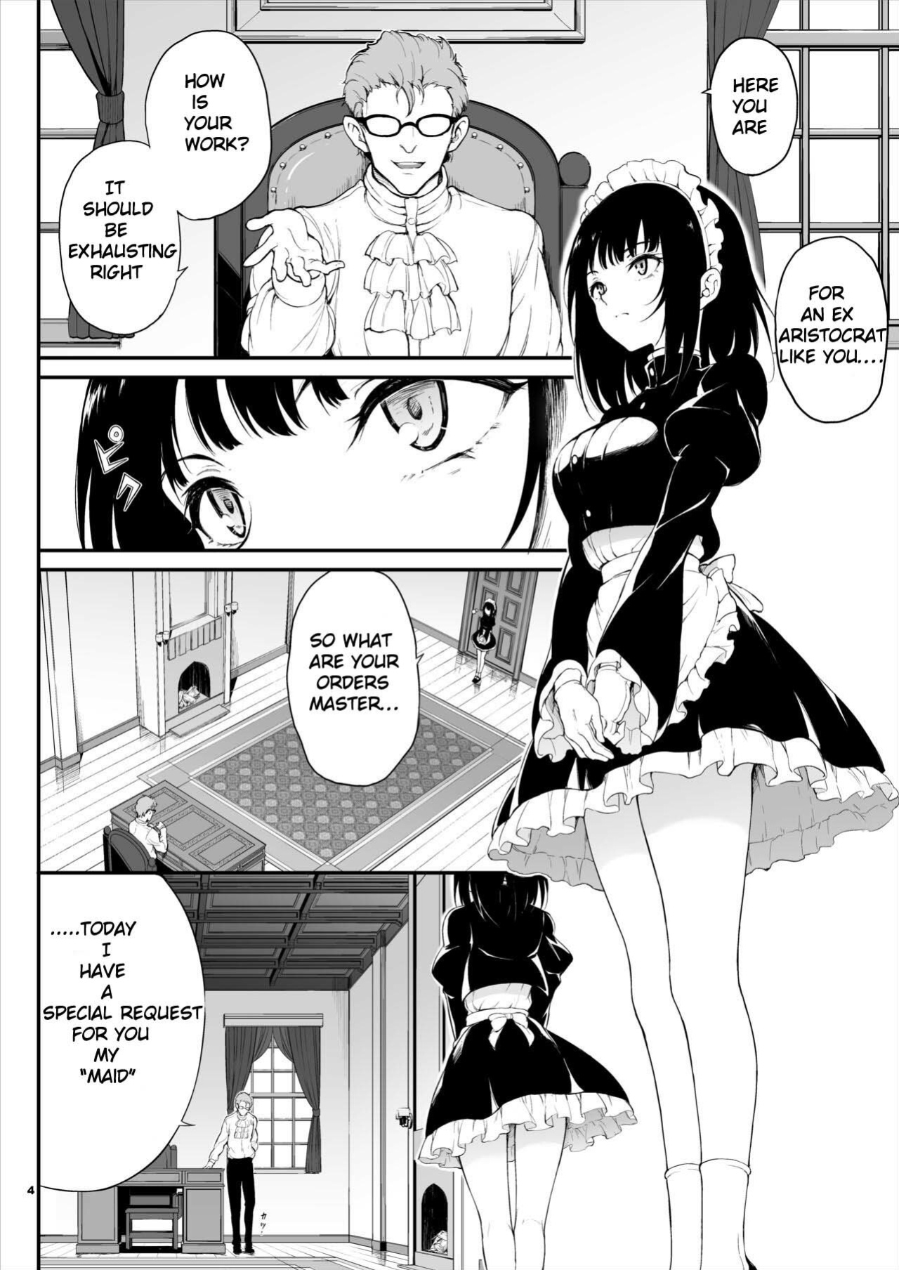 [Kyockcho] Maid Education: Fallen Aristocrat Rurikawa Tsubaki Chapter 1