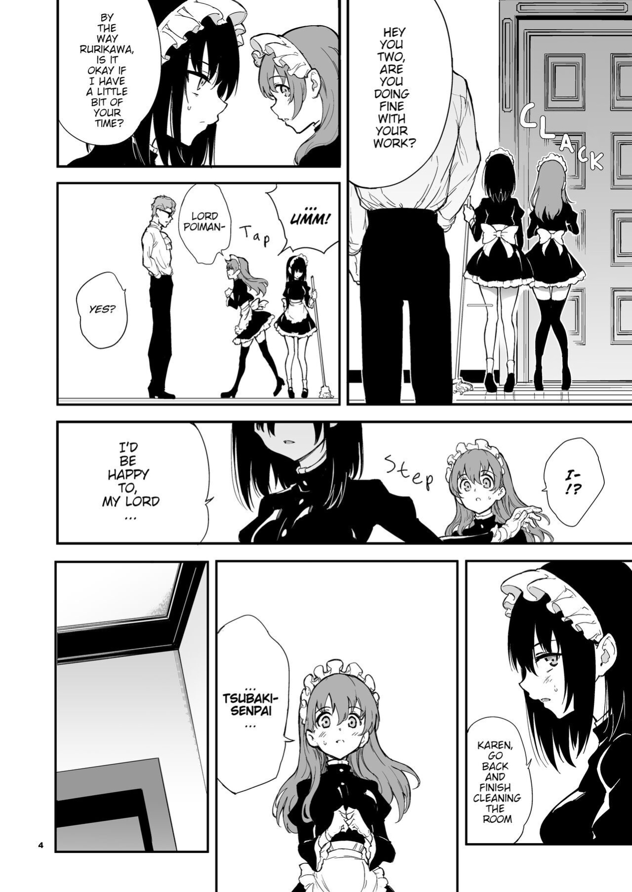 [Kyockcho] Maid Education: Fallen Aristocrat Rurikawa Tsubaki Chapter 4