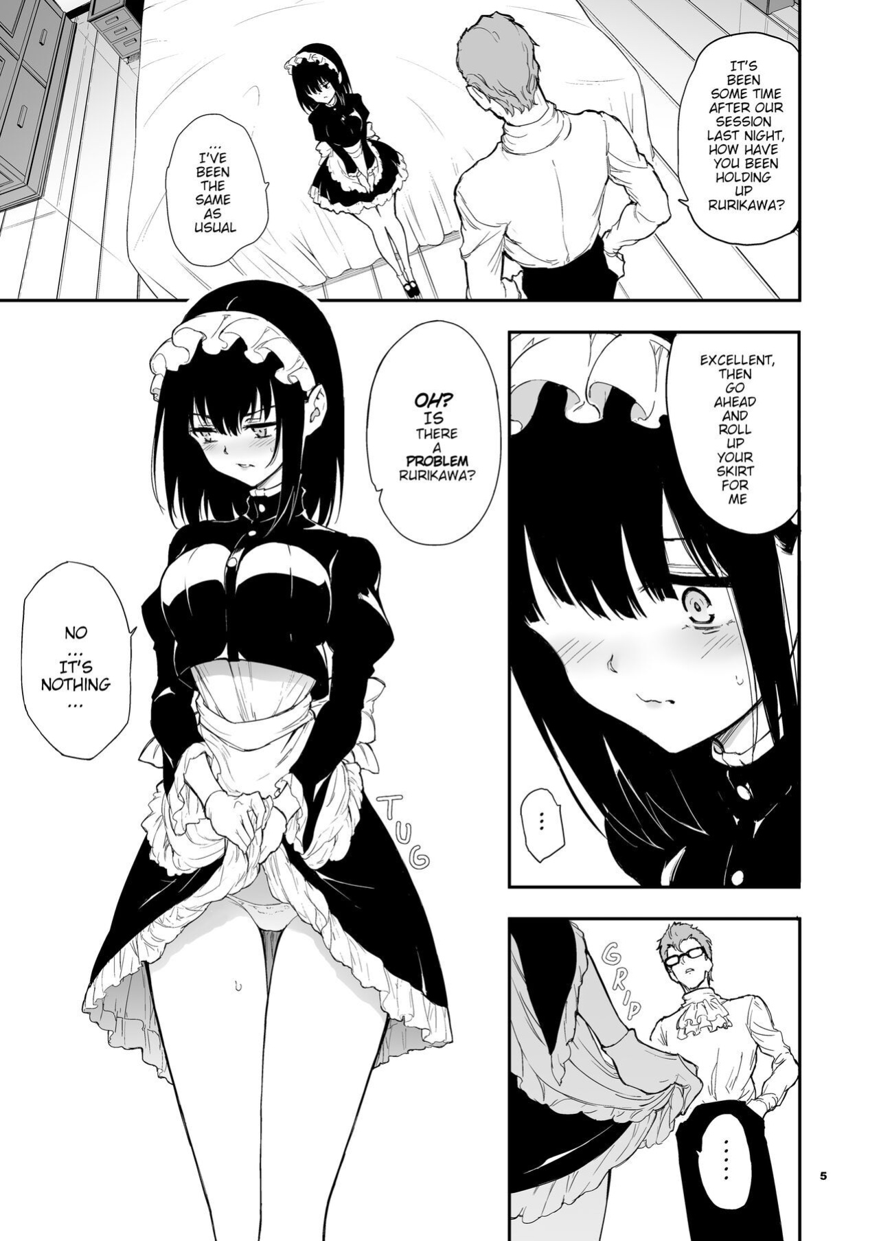 [Kyockcho] Maid Education: Fallen Aristocrat Rurikawa Tsubaki Chapter 4