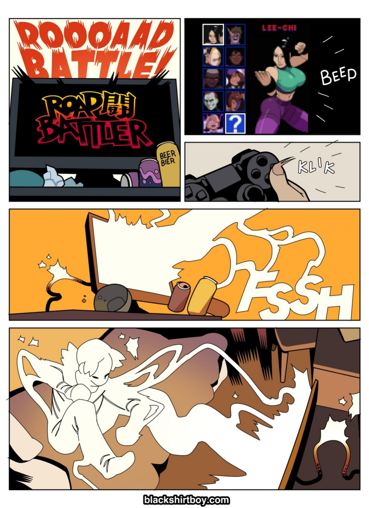 [Blackshirtboy] Road Battler: Player Select