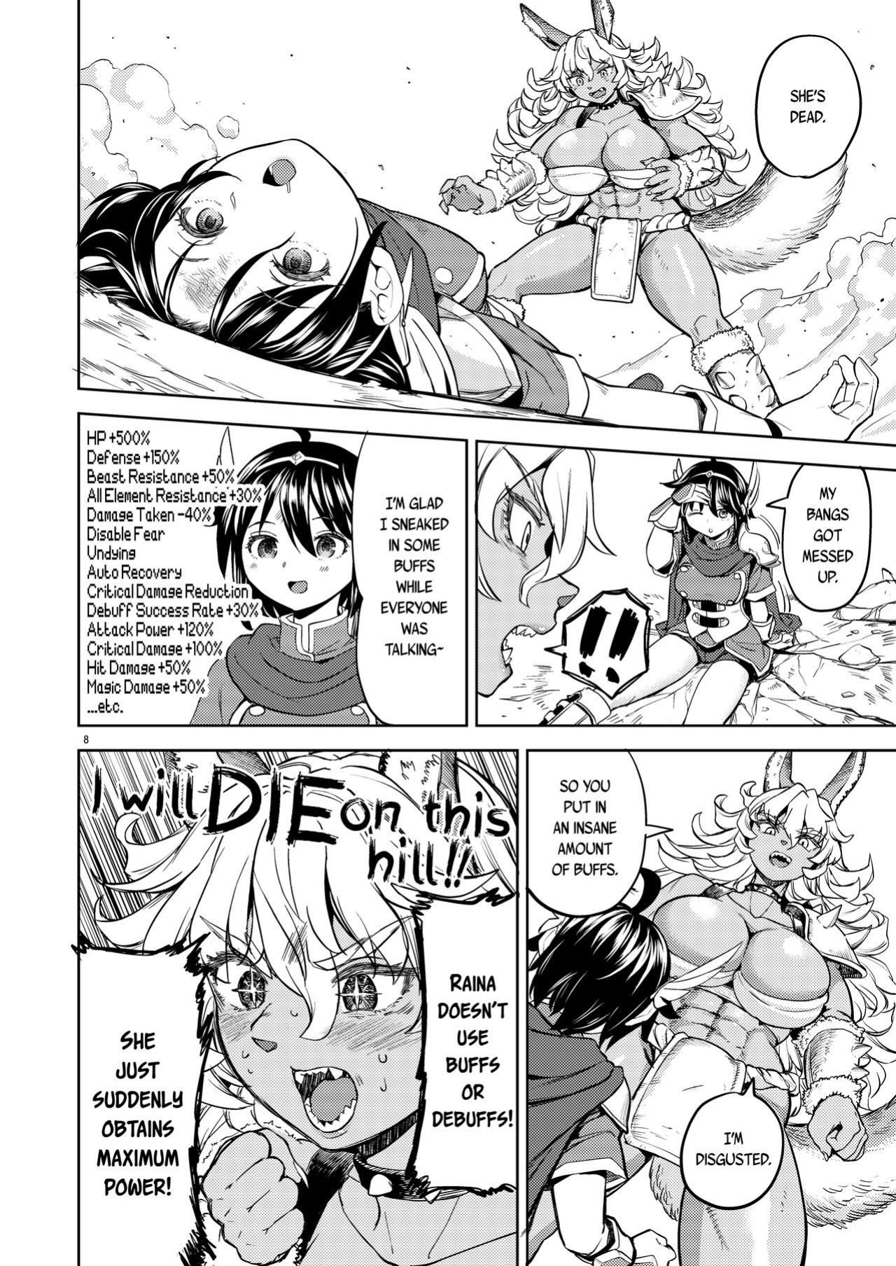 [Nedaore (Ayane)] Onna Yuusha ni Tensei Shitara Mazoku no Tsuma ga 5-nin mo Irurashii 6 | Reincarnated as a Female Hero Who Seems to Have 5 Demon Wives 6 [Erokawa_Senpai]